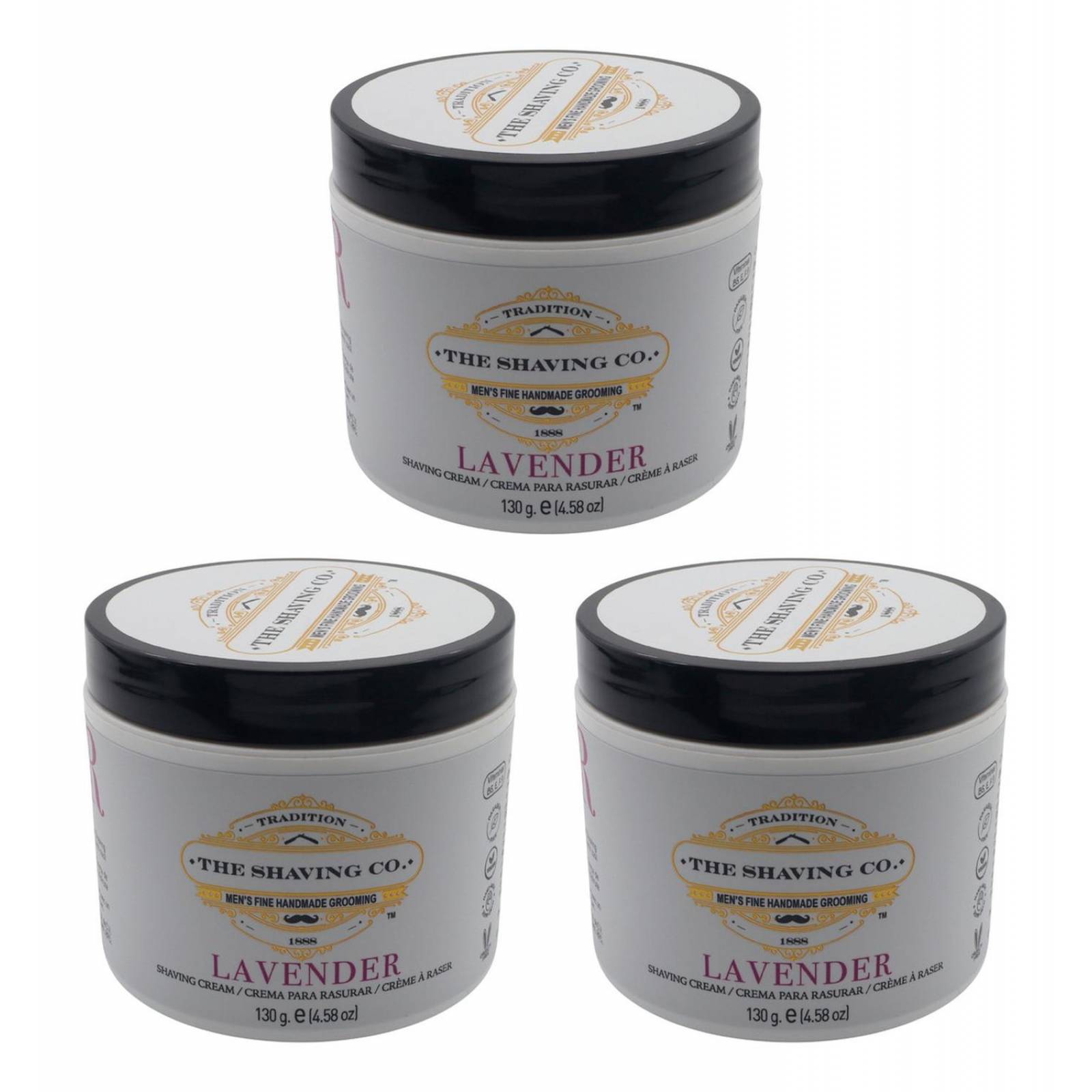The Shaving Co Kit X 3 Crema Para Afeitar 