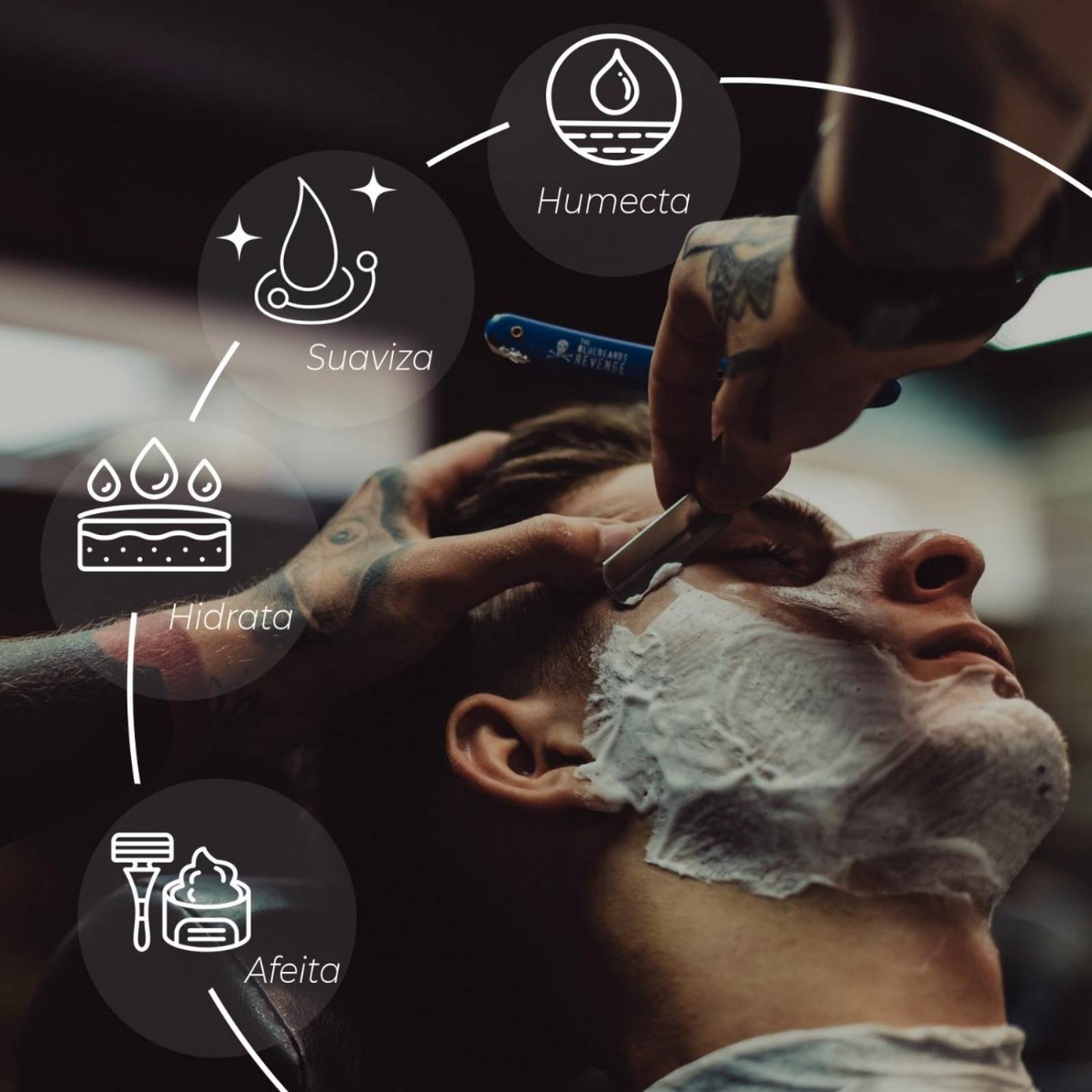 The Shaving Co Kit X 3 Crema Para Afeitar 