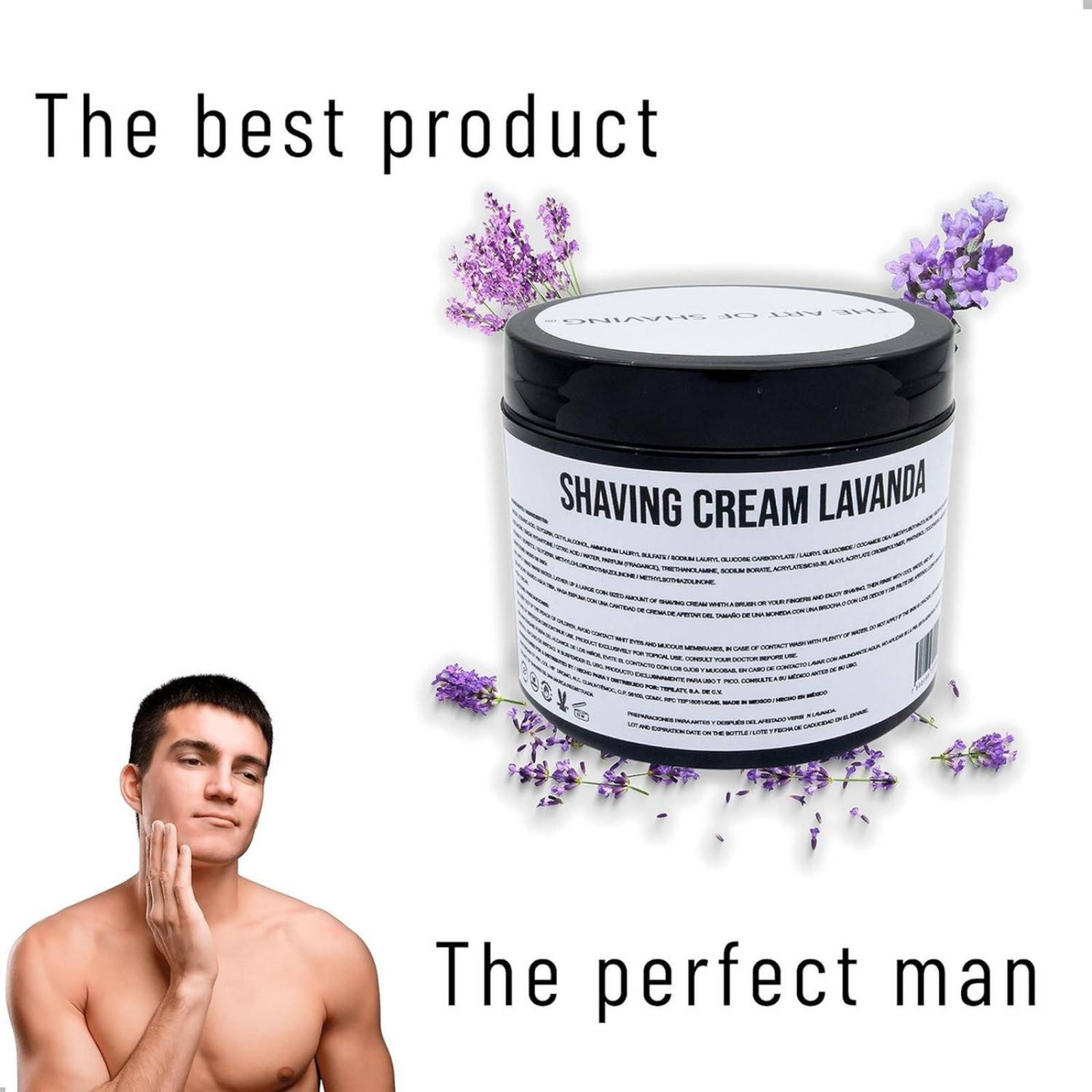 The Art Of Shaving Kit Crema De Afeitado Lavanda Rastrillo 