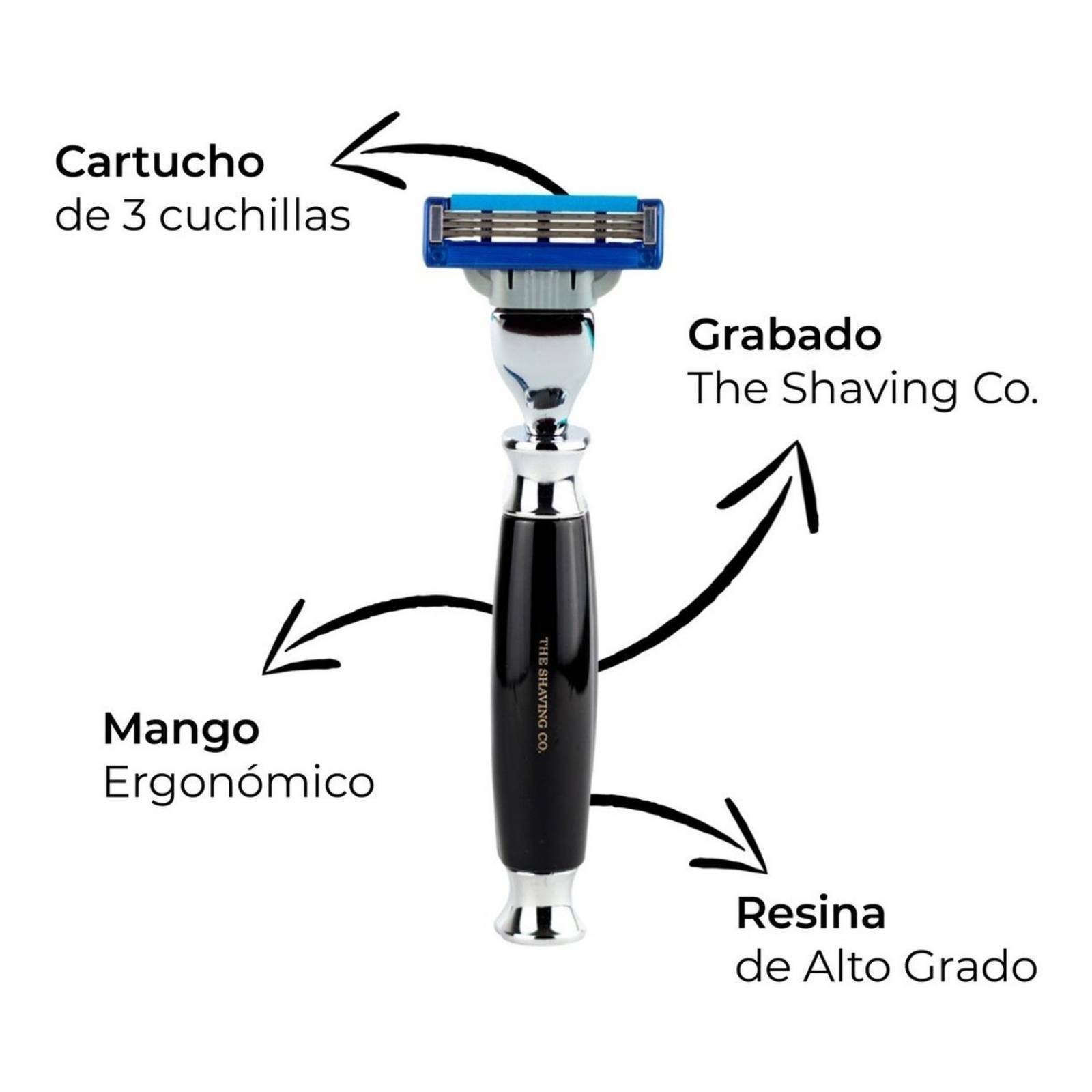 Pack Afeitado Rastrillo The Shaving Co Y Cartucho 