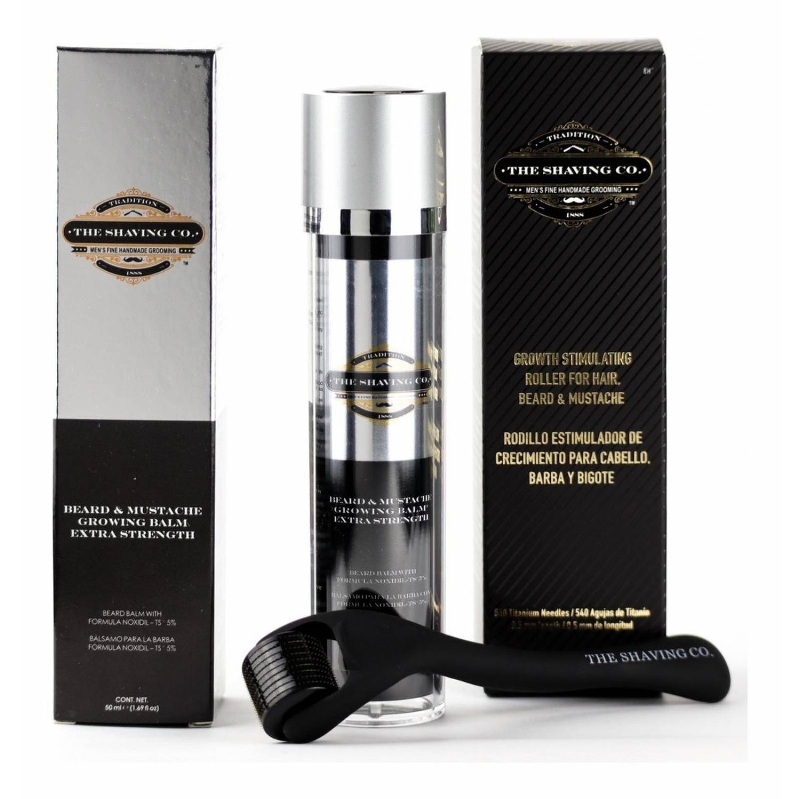 Kit Bálsamo Y Roller Barba 