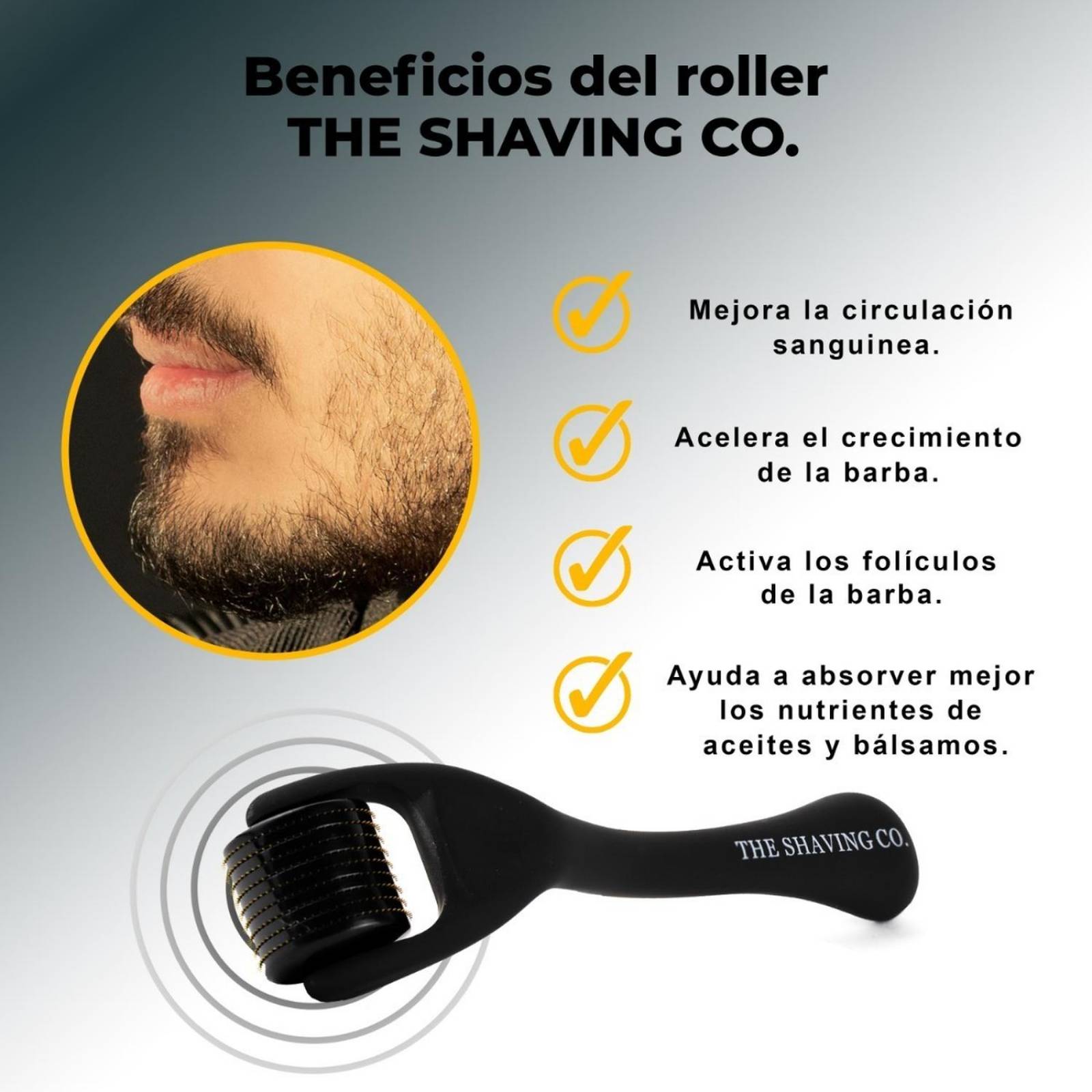 Kit Bálsamo Y Roller Barba 