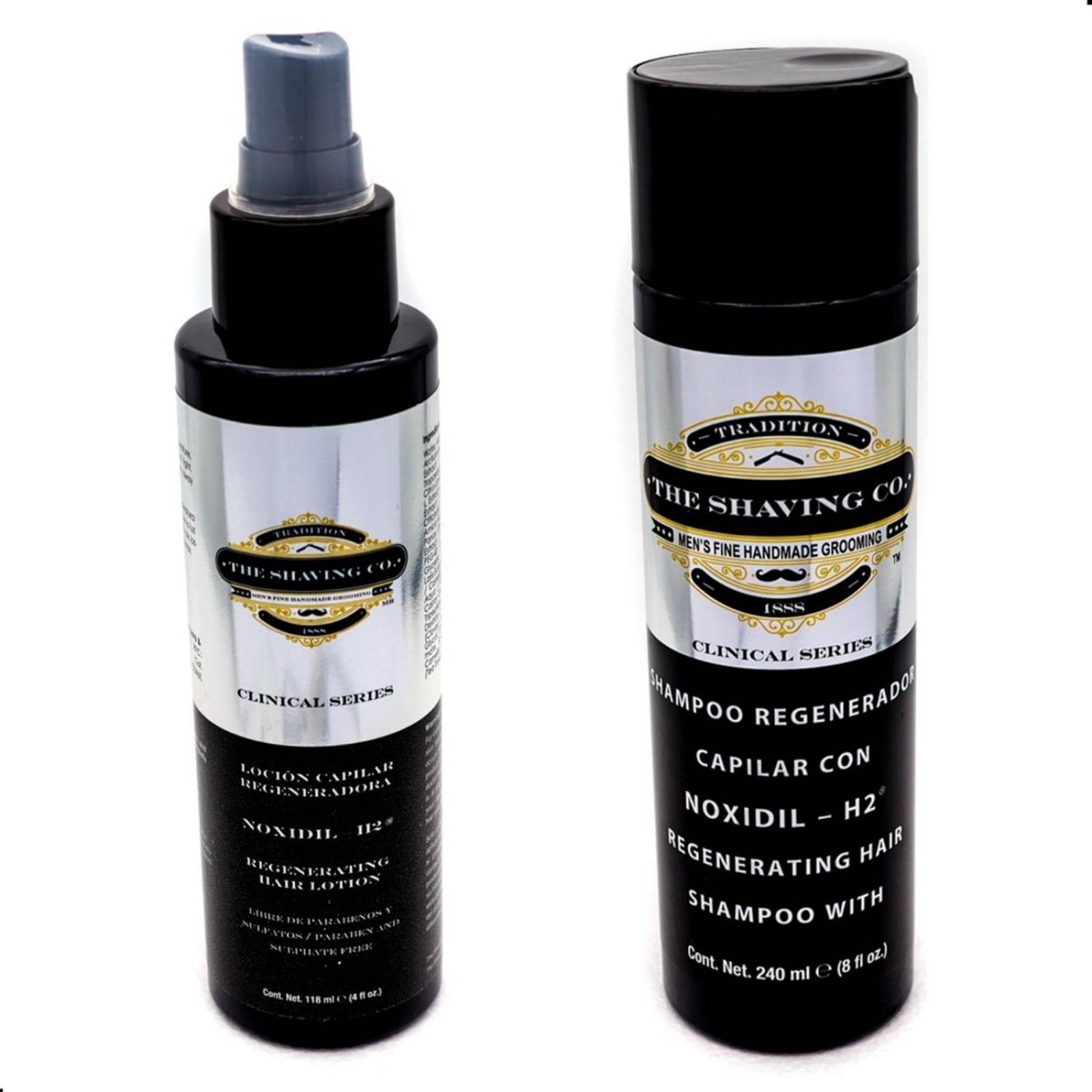 Kit Barba Y Cabello The Shaving Co Noxidil. Sin Minoxidil 