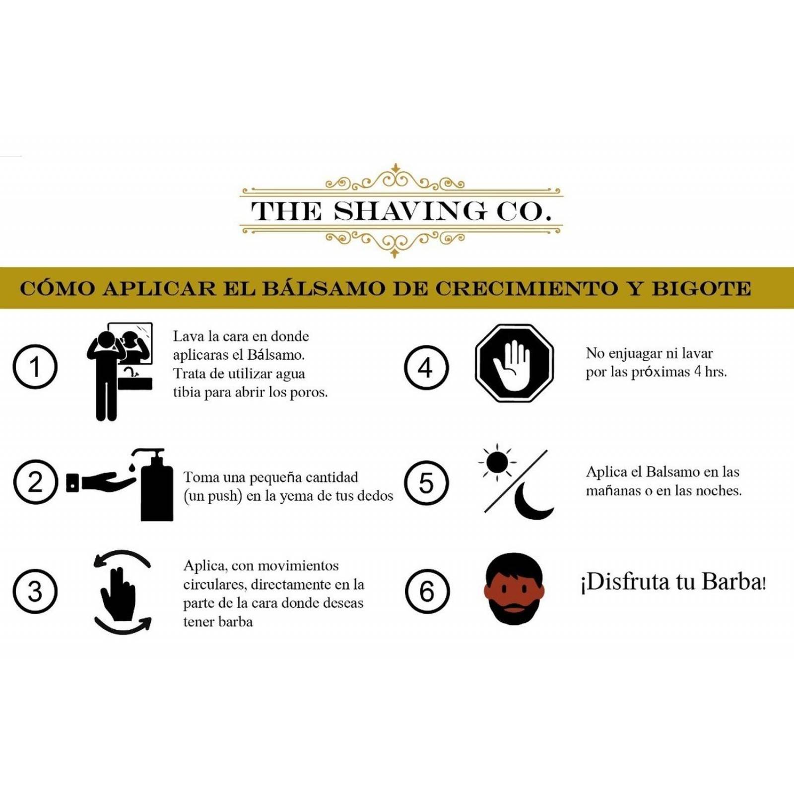 2 Bálsamos De Crecimiento Estimulador Barba The Shaving Co