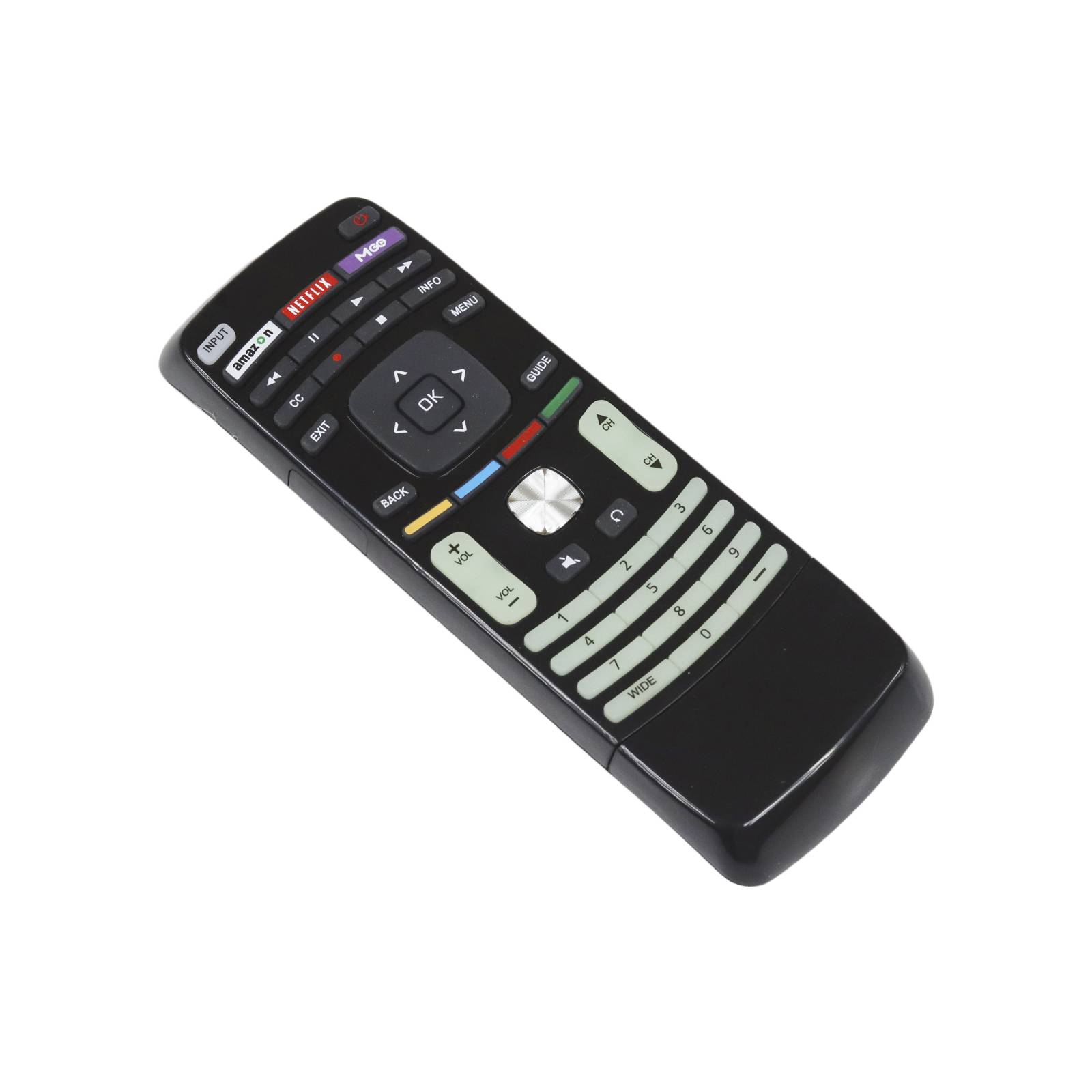 Control Remoto Universal VIZIO SMART TV 100% Compatible con función de aprendizaje y teclado QWERTY