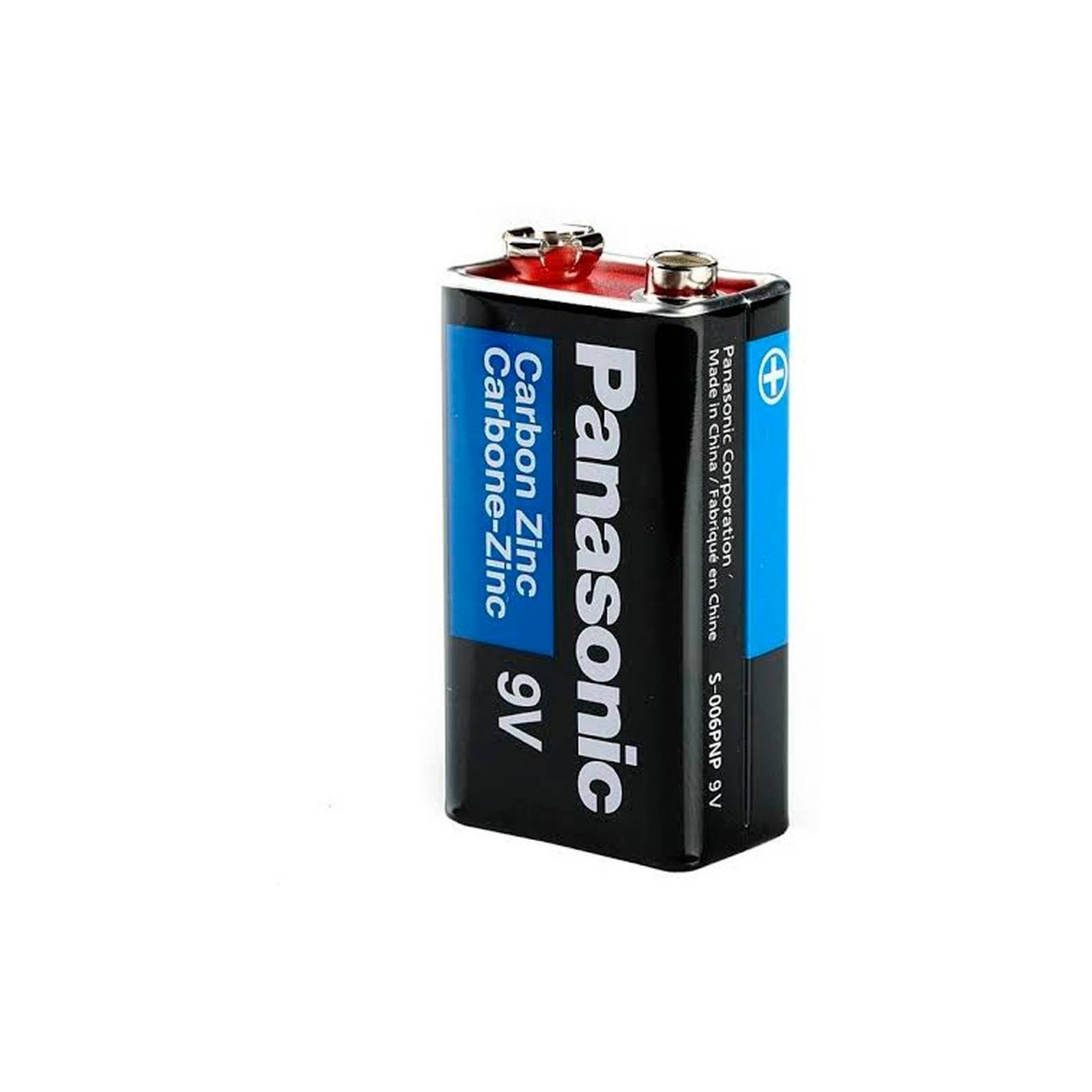Paquete Con 1 Pila 9v Panasonic Carbon Zinc