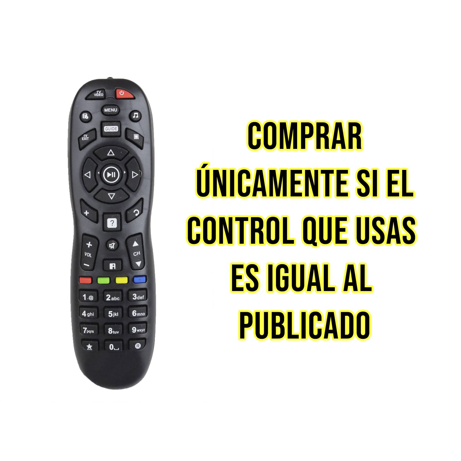 Control Remoto Sky Hd VeTV Nuevo Reemplazo
