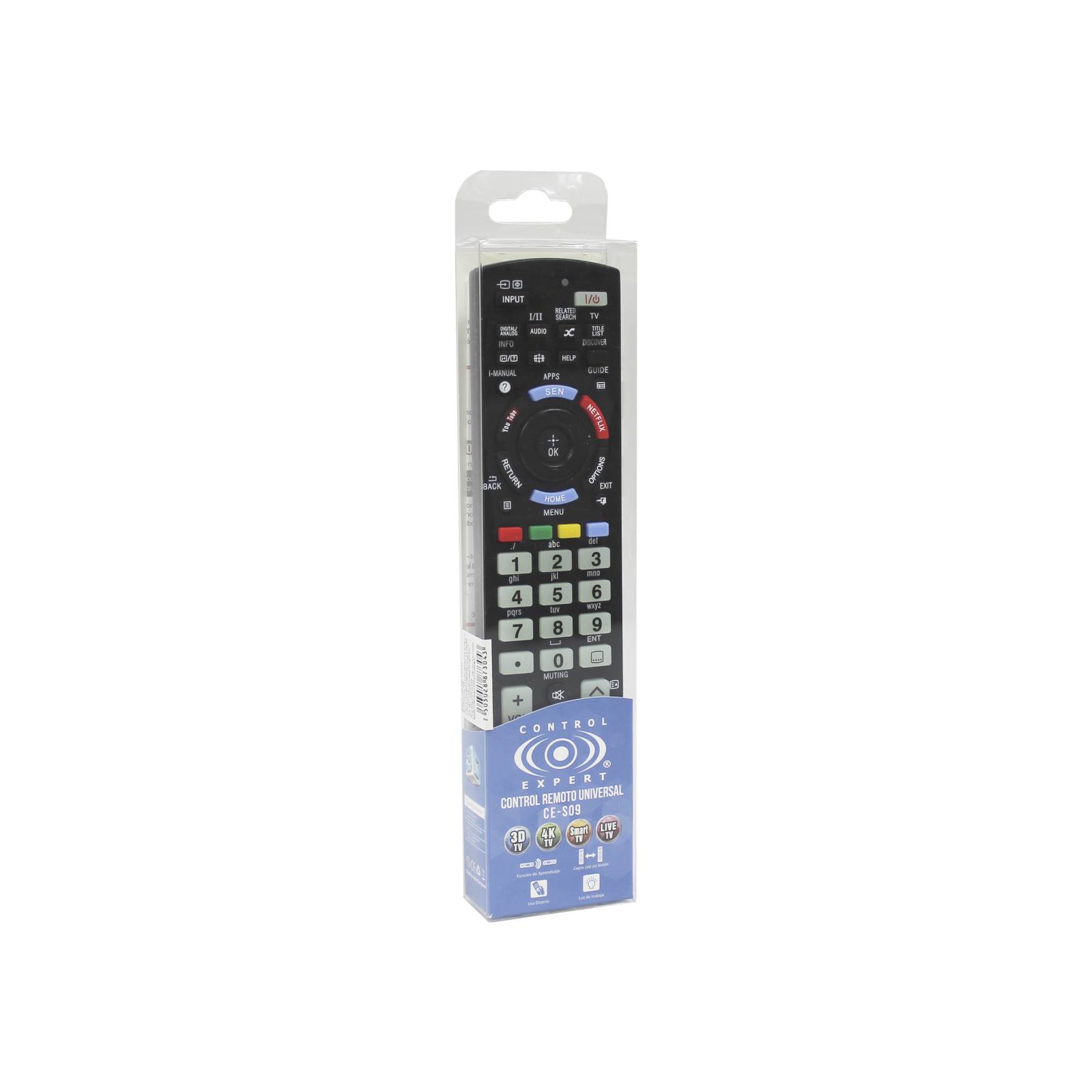 Control Remoto Sony Universal Smart Tv Netflix Youtube 3d