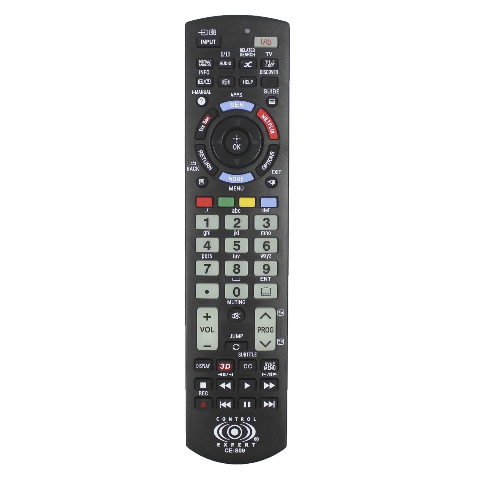 Control Remoto Sony Universal Smart Tv Netflix Youtube 3d