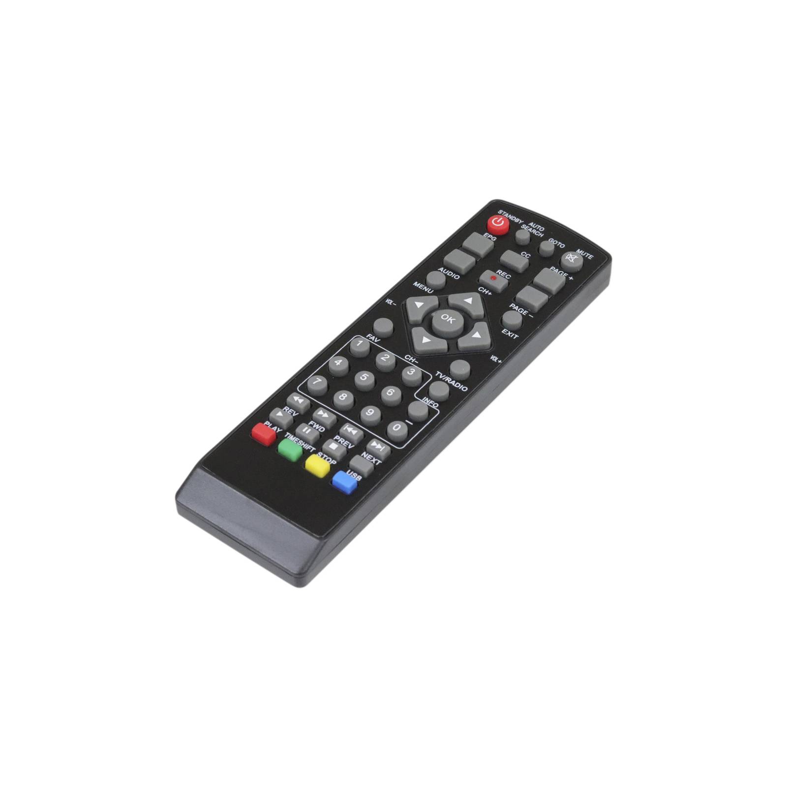 Control Decodificador Coby Dtv-800