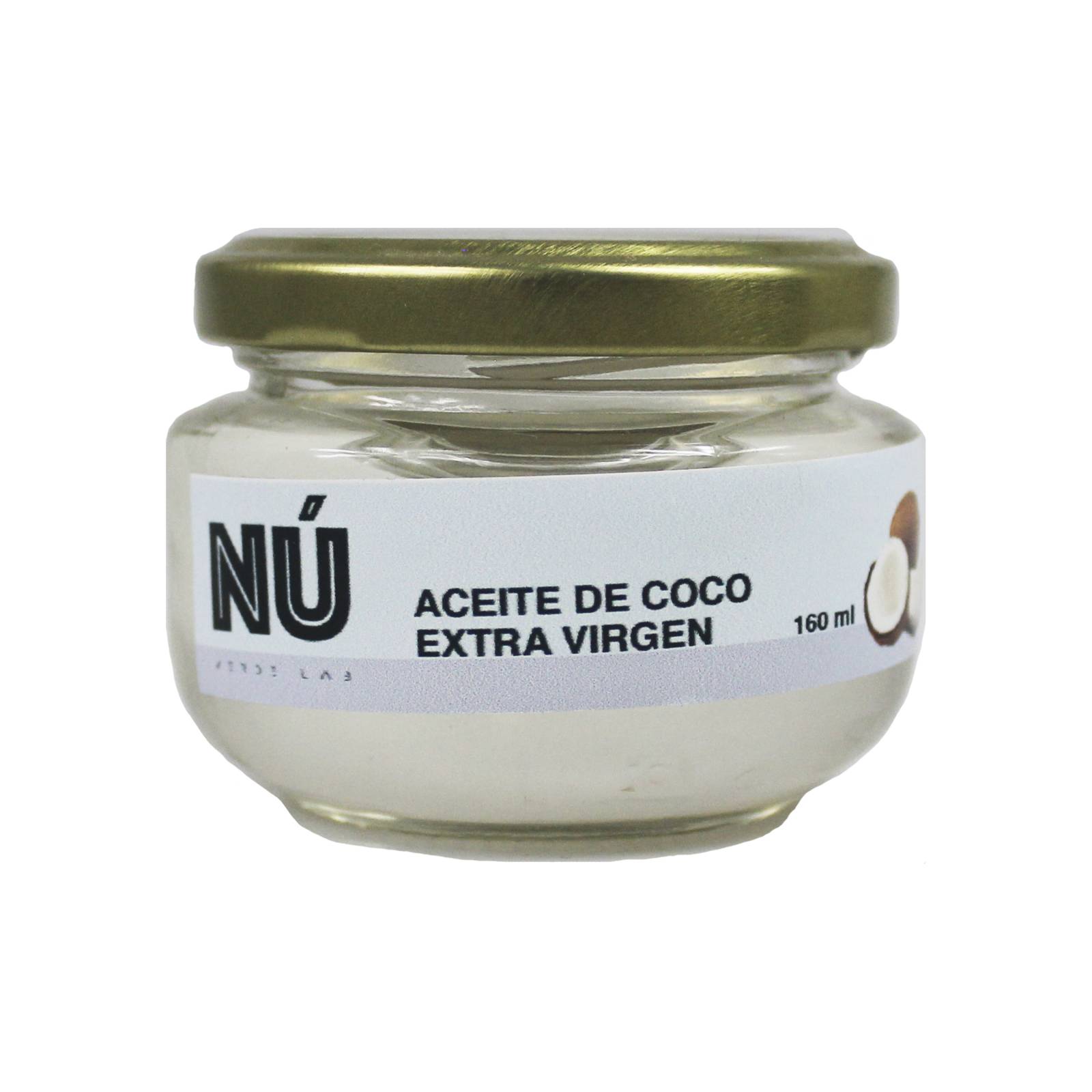 Aceite De Coco Extra Virgen Organico Natural 160ml