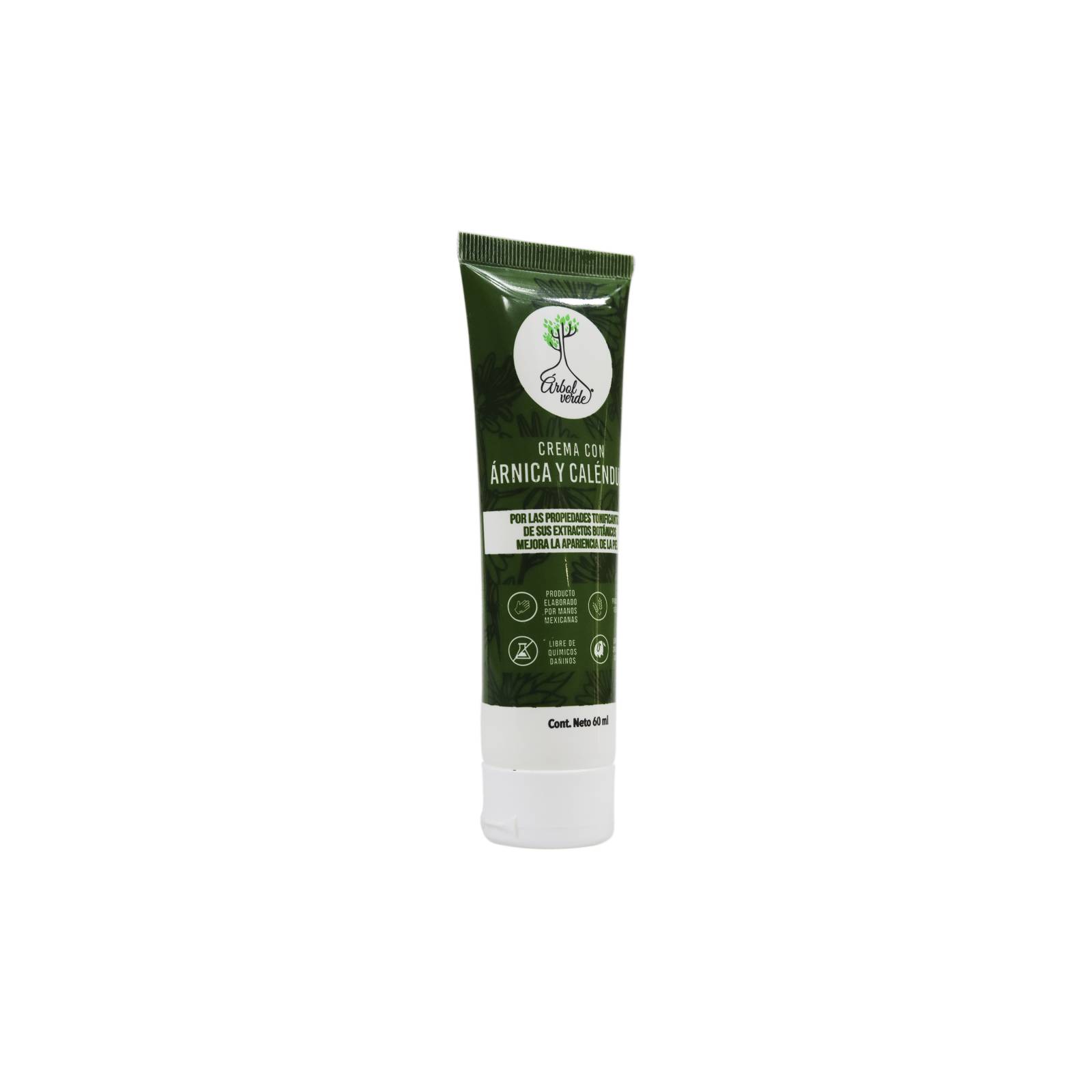 Crema Árnica Caléndula 60 Ml Efecto Tonificante Vegano