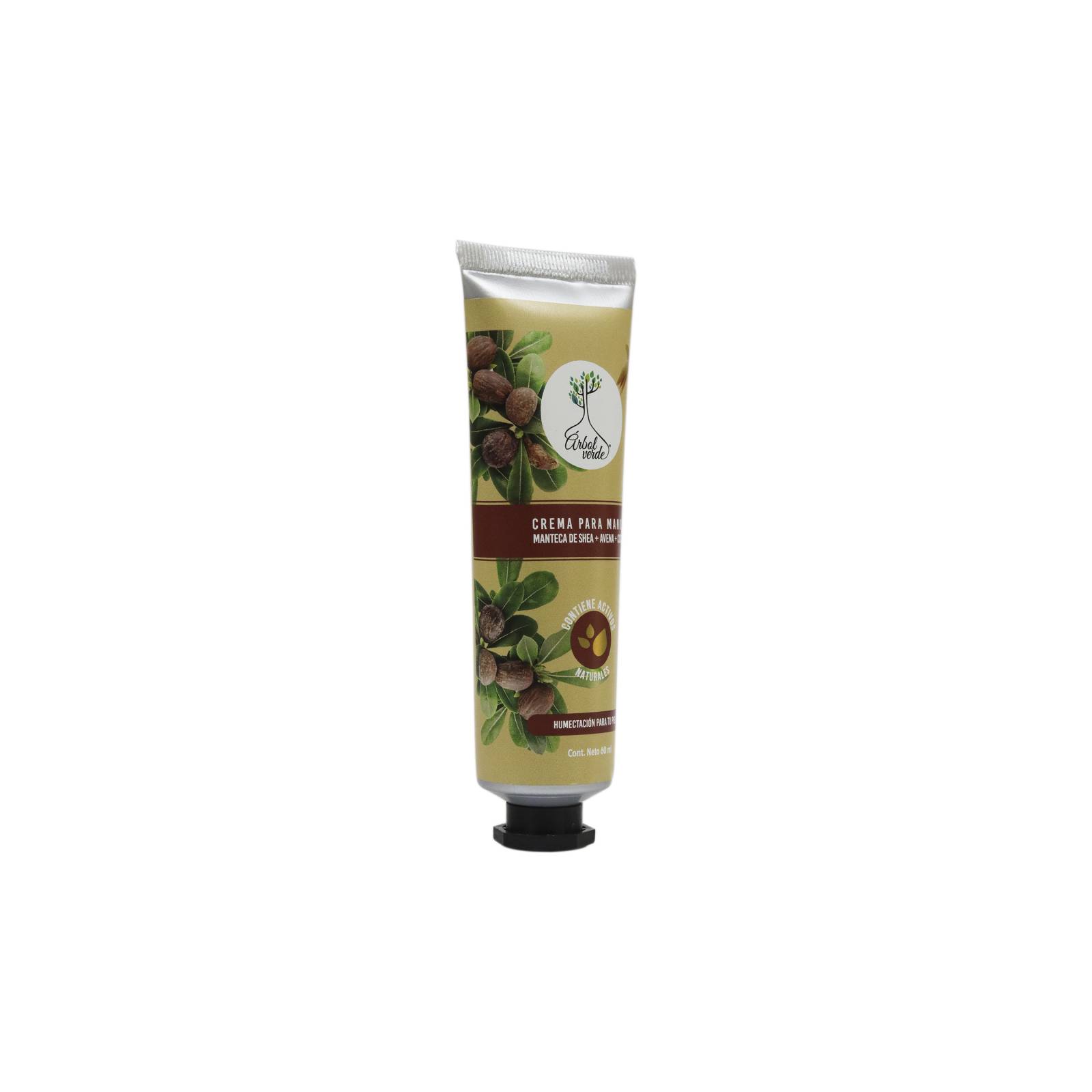 Crema Manos Manteca Shea Avena Coco 60 Ml Humecta Suavidad
