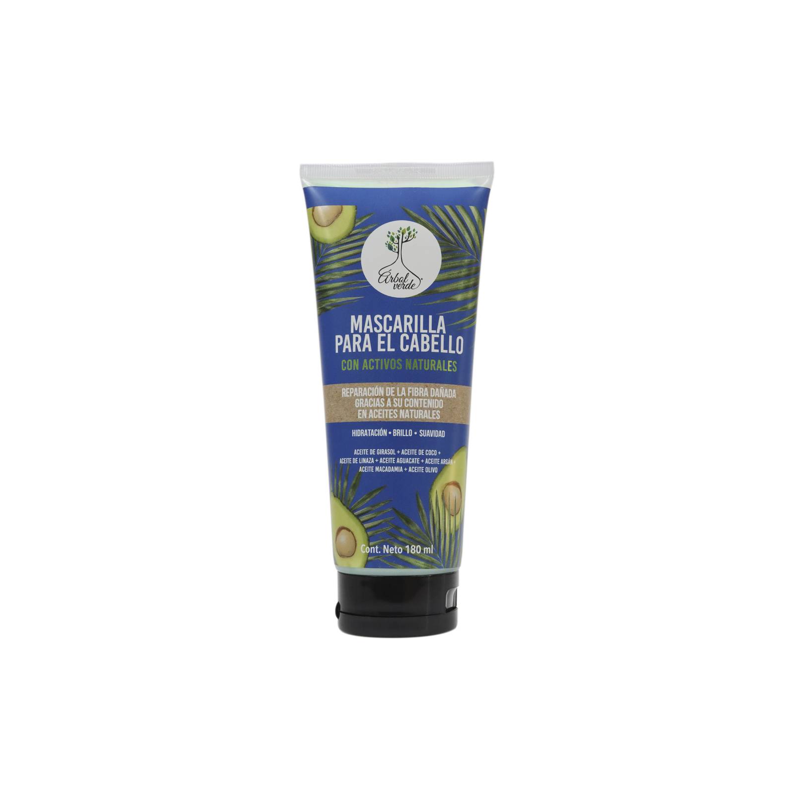 Mascarilla Cabello Aceite Aguacate Hidrata Brillo Suavidad