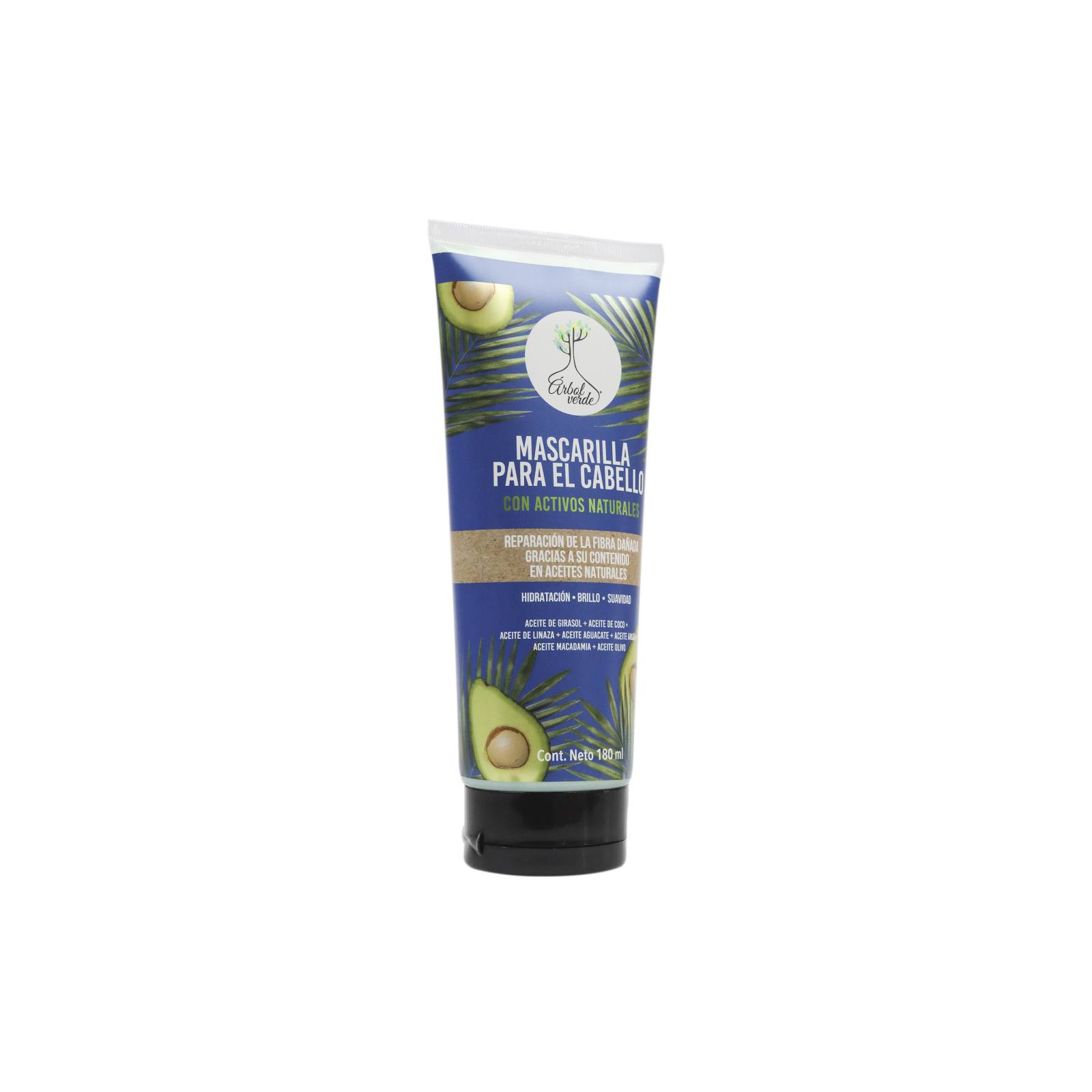 Mascarilla Cabello Aceite Aguacate Hidrata Brillo Suavidad