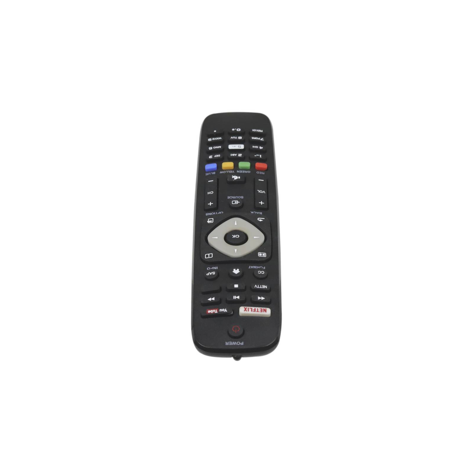 Control Remoto Philips Smart Tv 4K Netflix Youtube Directo Serie 5000 55pfl5901/f8