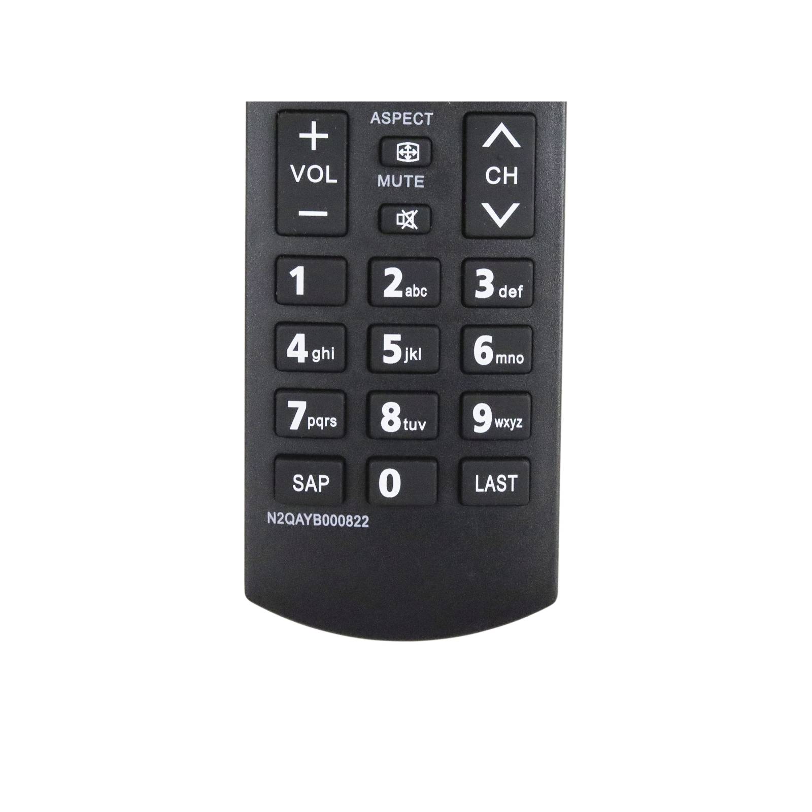Control Remoto Panasonic N2qayb000822 Pantalla