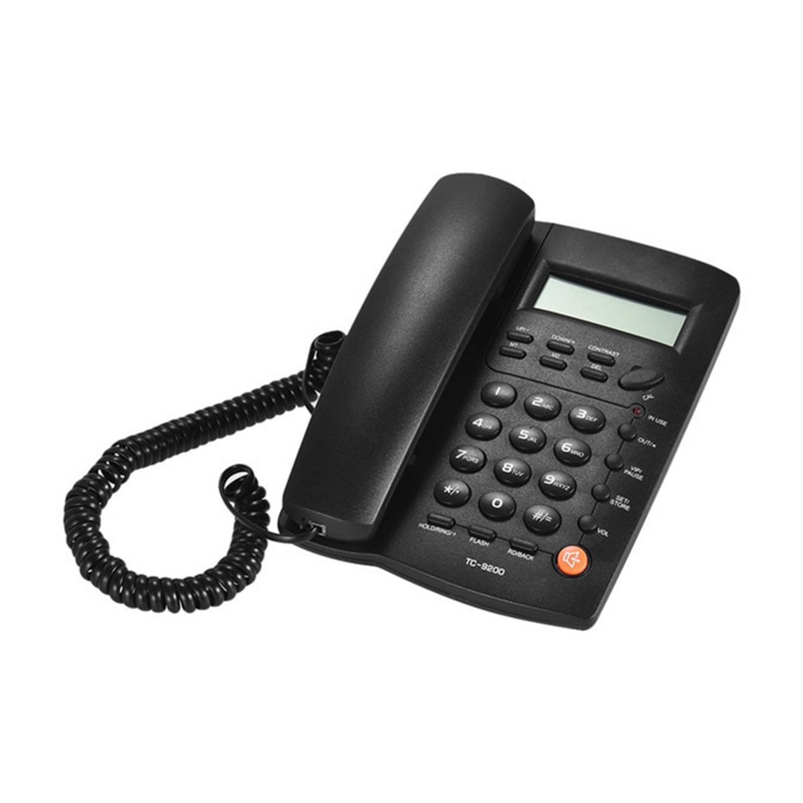 Teléfono Fijo Homedesk Tc-9200 Negro