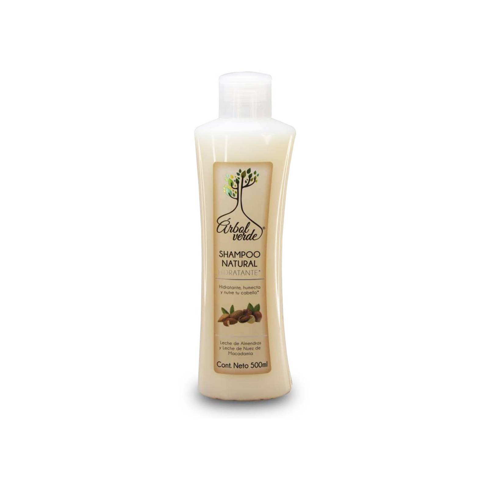Shampoo Arbol Verde Hidrata Humecta Y Nutre Tu Cabello 500ml