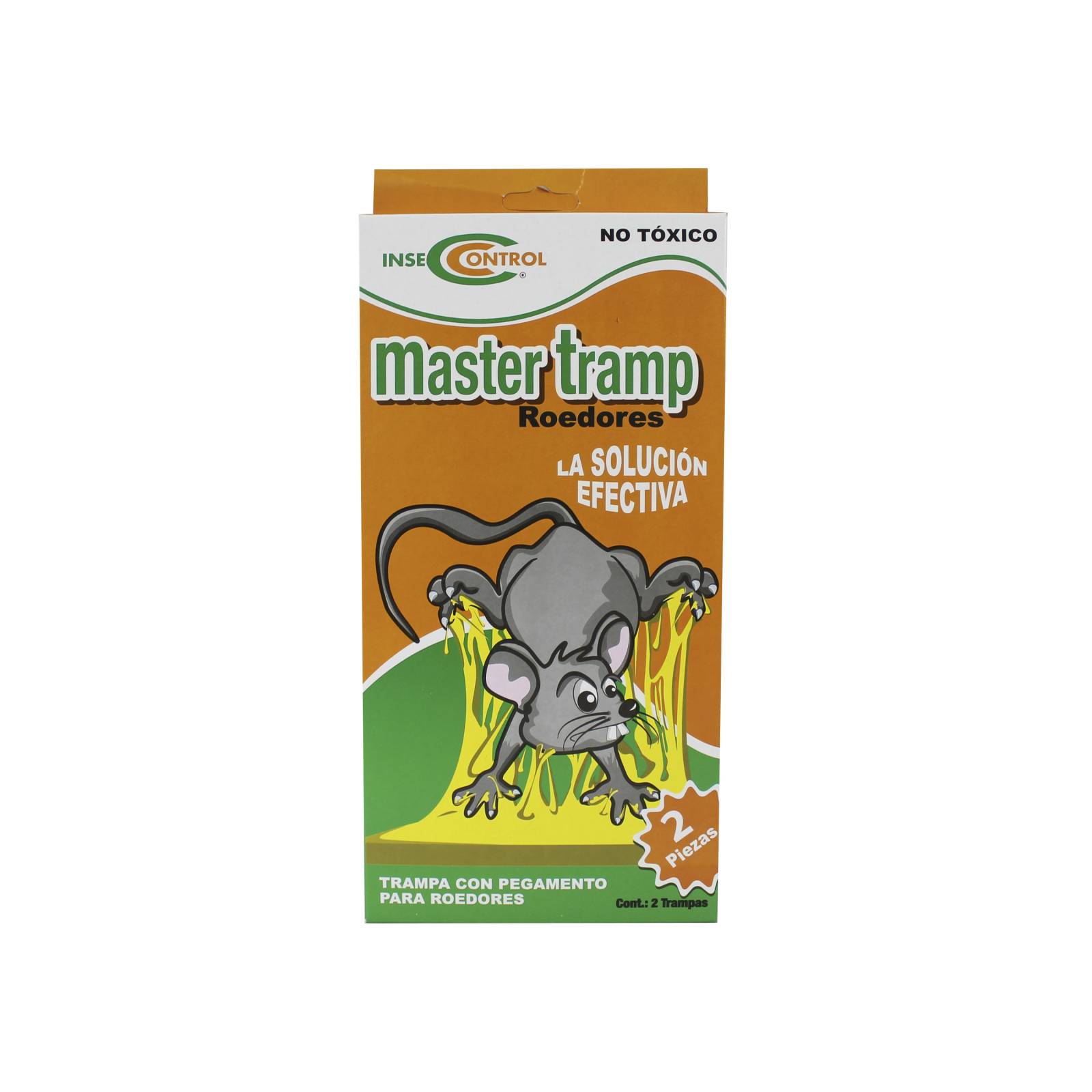 Trampa Grande Pegamento Ratas Ratones Master Tramp 2pz