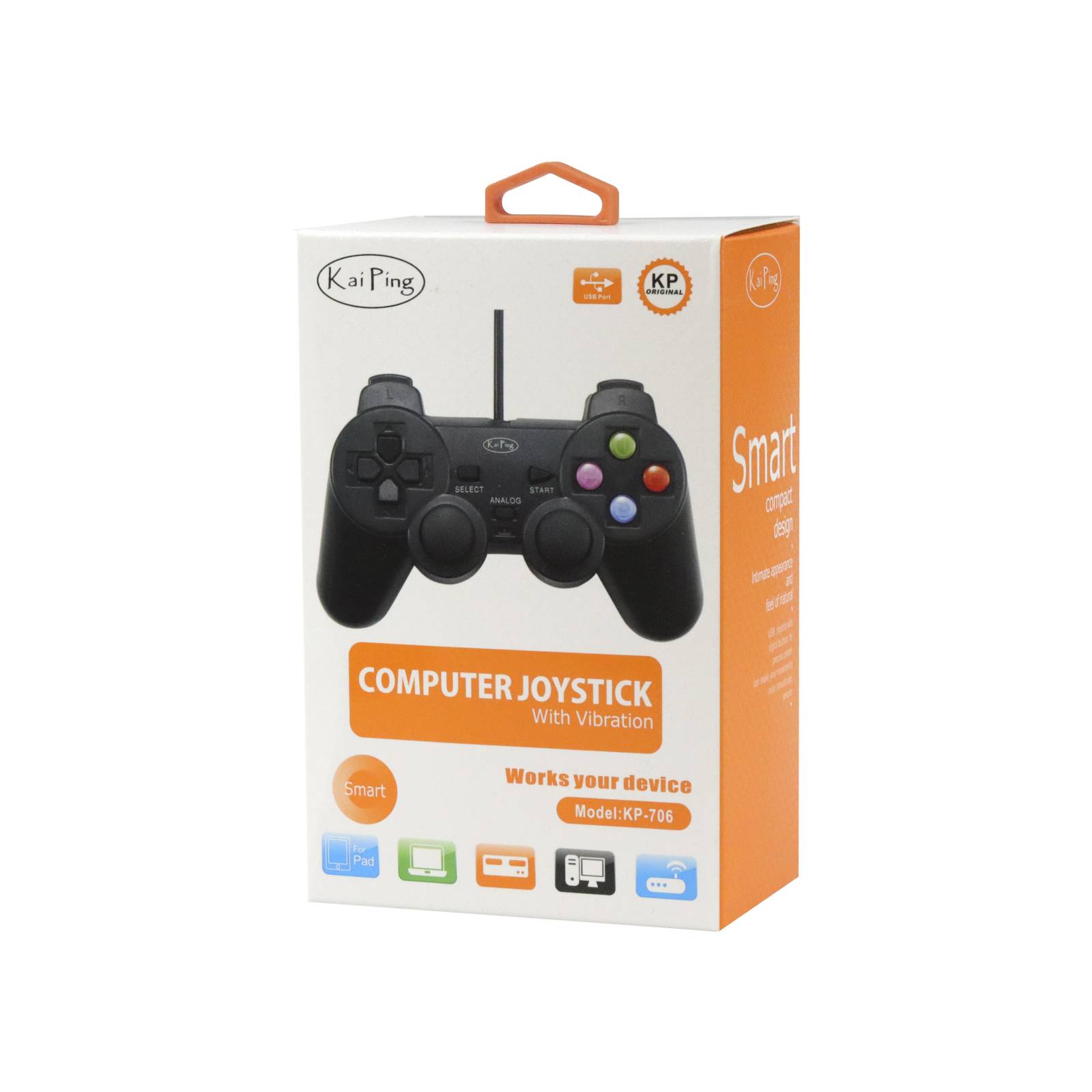 Control Joystick Juego Pc Mac Laptop Gamepad Usb Gamer
