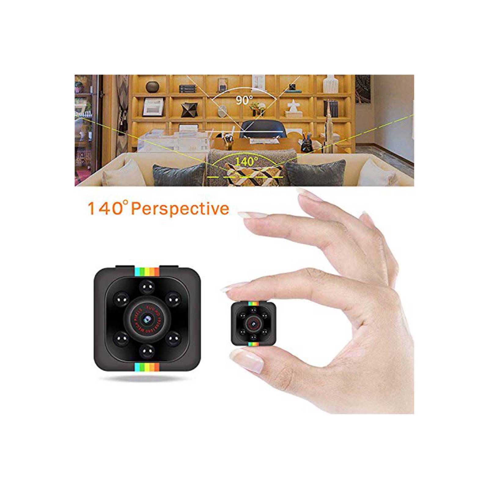 Mini Camara Espia Oculta Full Hd 1080p Detección Movimiento