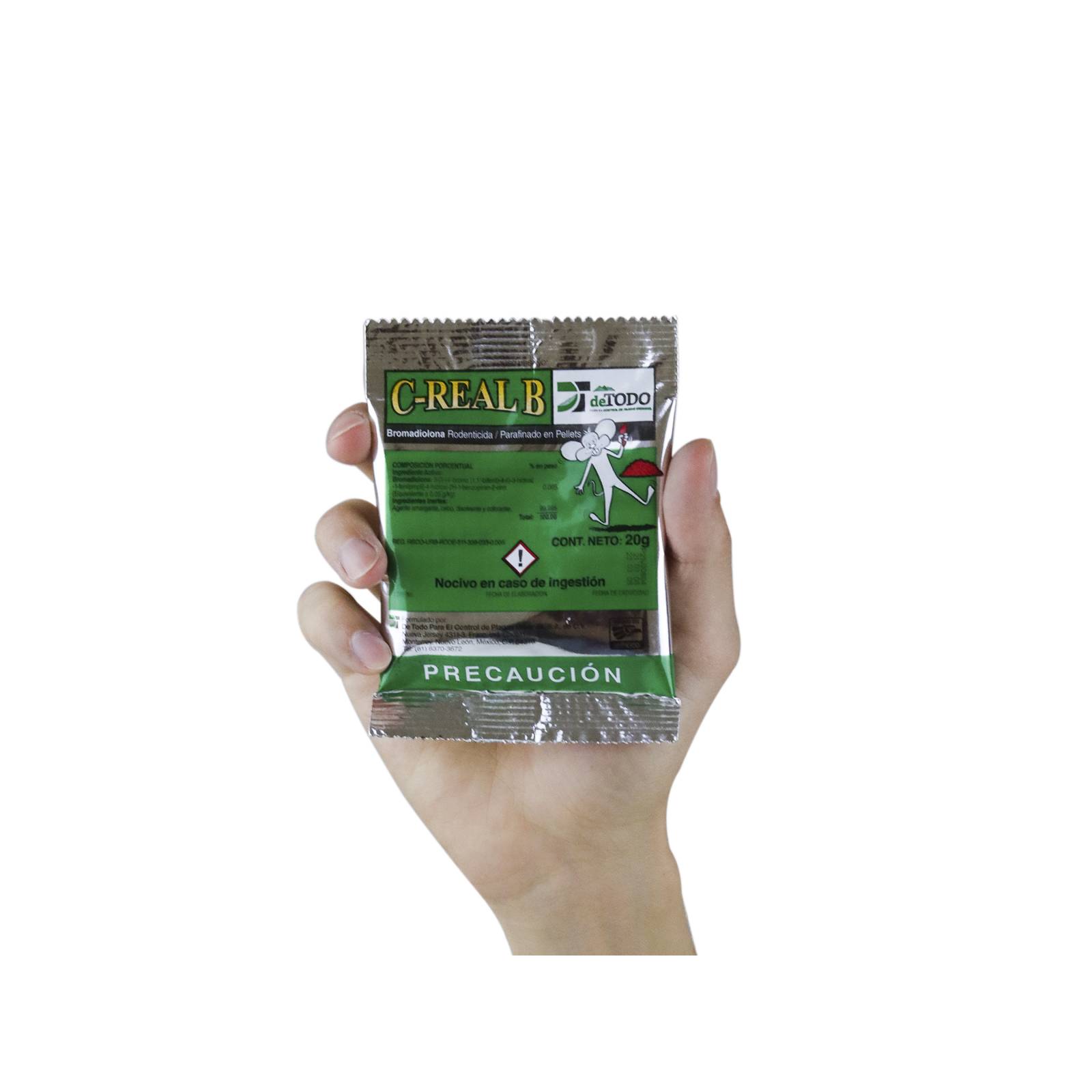 12pz Veneno Mata Ratas Churrito Raticida C-real B 20gr