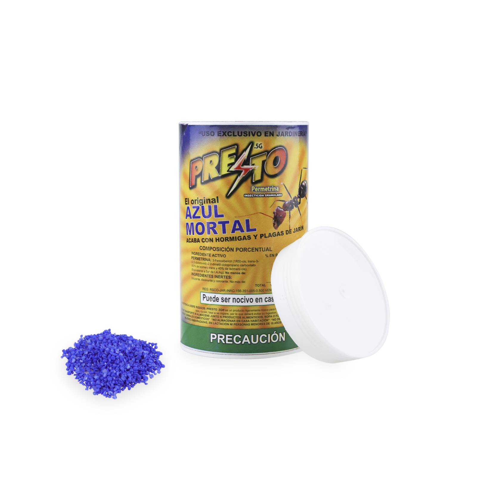 Veneno Hormigas Mata Plagas Jardín Presto Azul Mortal 180gr