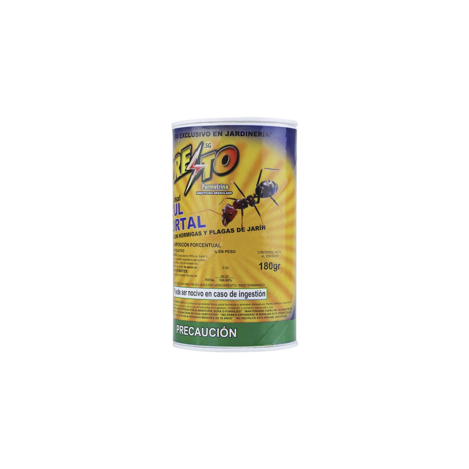 Veneno Hormigas Mata Plagas Jardín Presto Azul Mortal 180gr