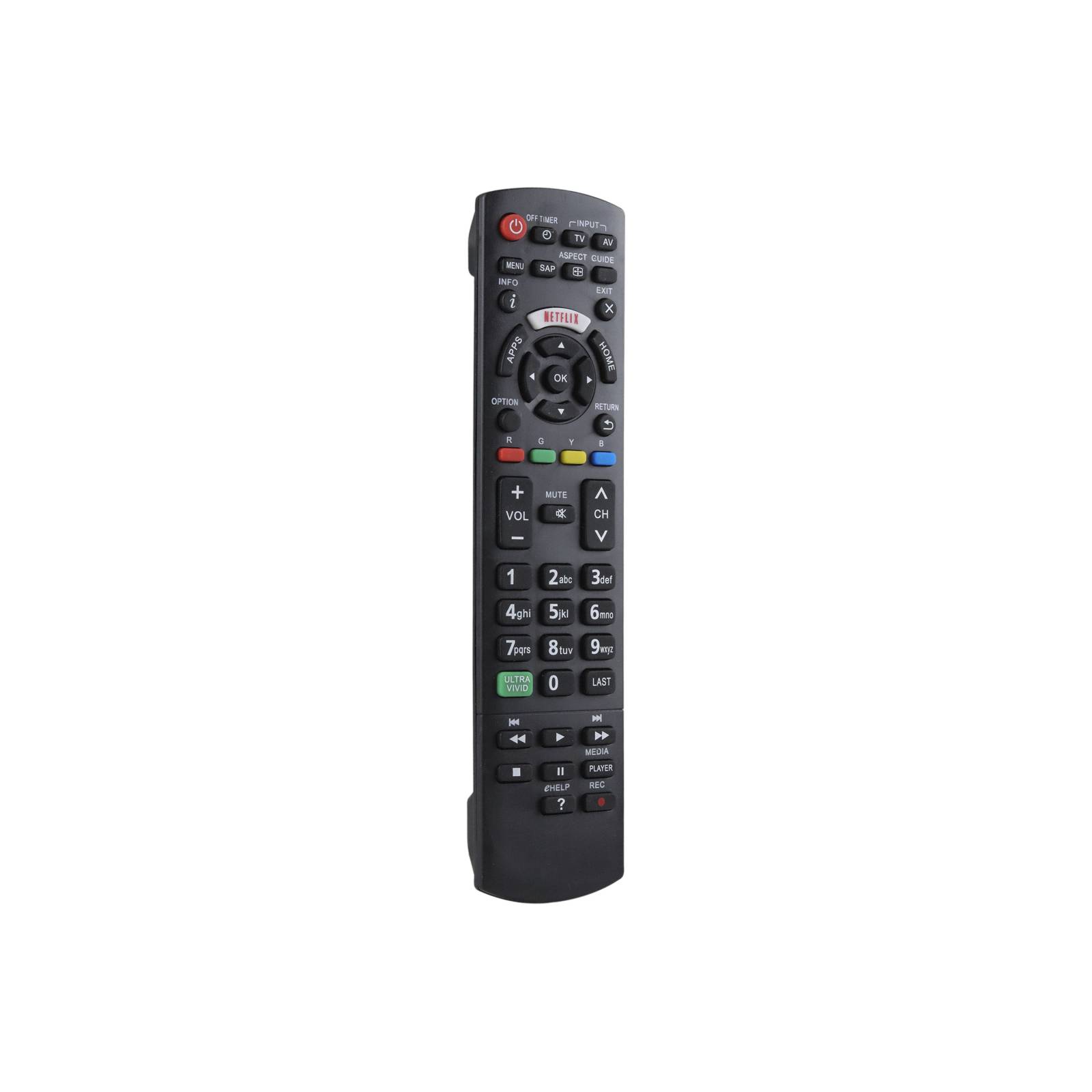 Control Panasonic N2qayb001008 Rc1008 Smart Tv Netflix