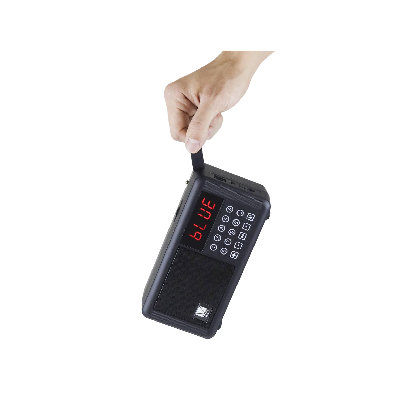 Bocina Bluetooth Recargable Portátil Solar Usb Radio Tws