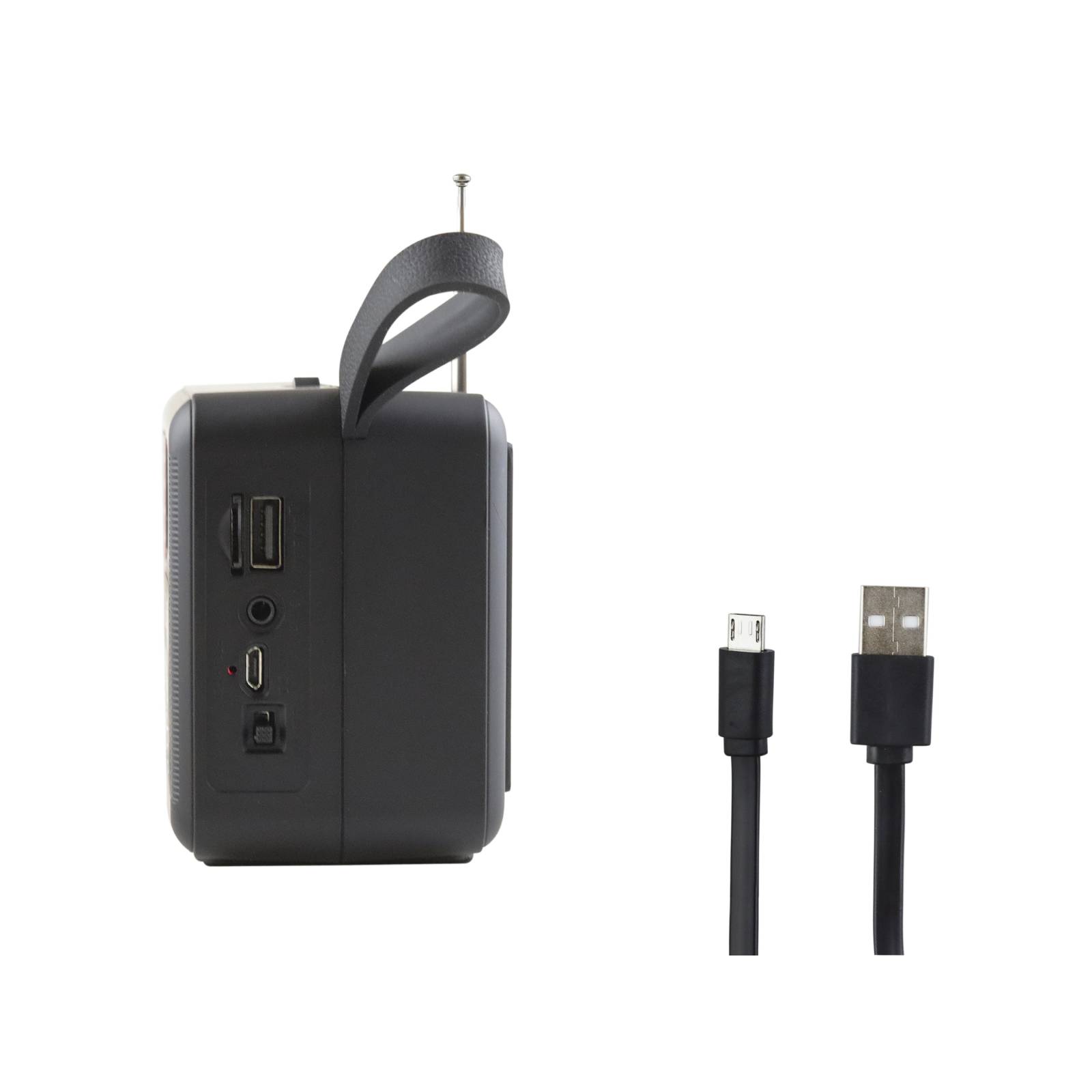 Bocina Bluetooth Recargable Portátil Solar Usb Radio Tws