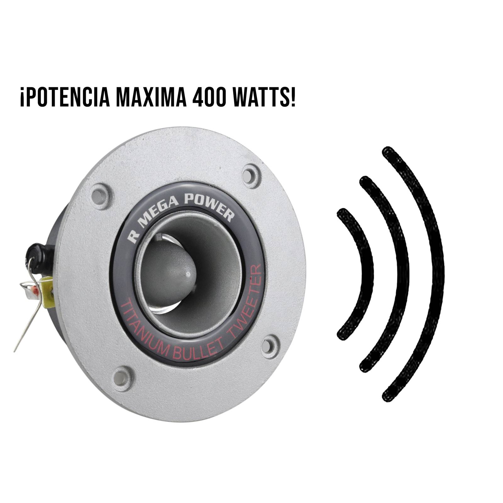 Tweeter Bala Titanium Profesional 400w 4 Pulgadas