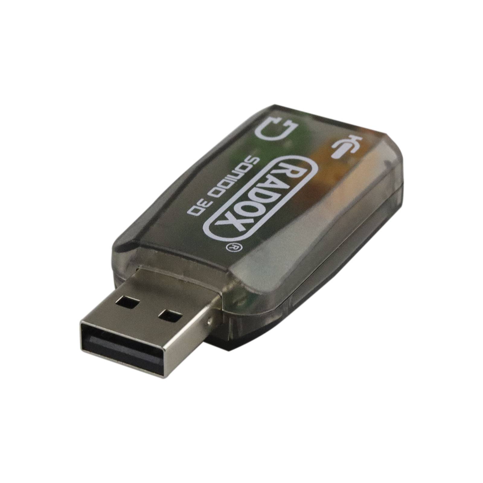 Tarjeta De Sonido Usb Audio 5.1 Canales Pc Laptop Digital 3d