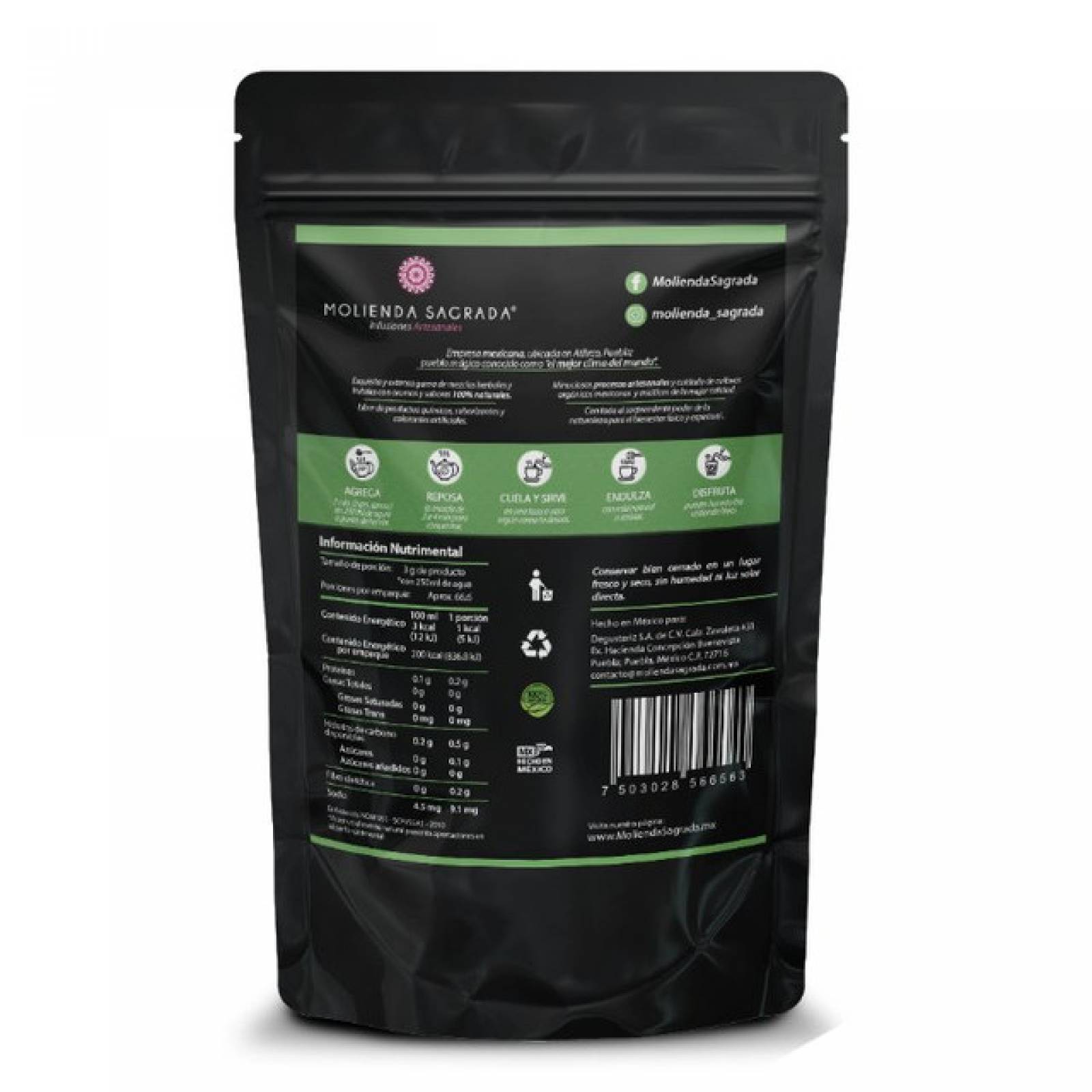 TÉ CITRÓN DE 200GR MOLIENDA SAGRADA