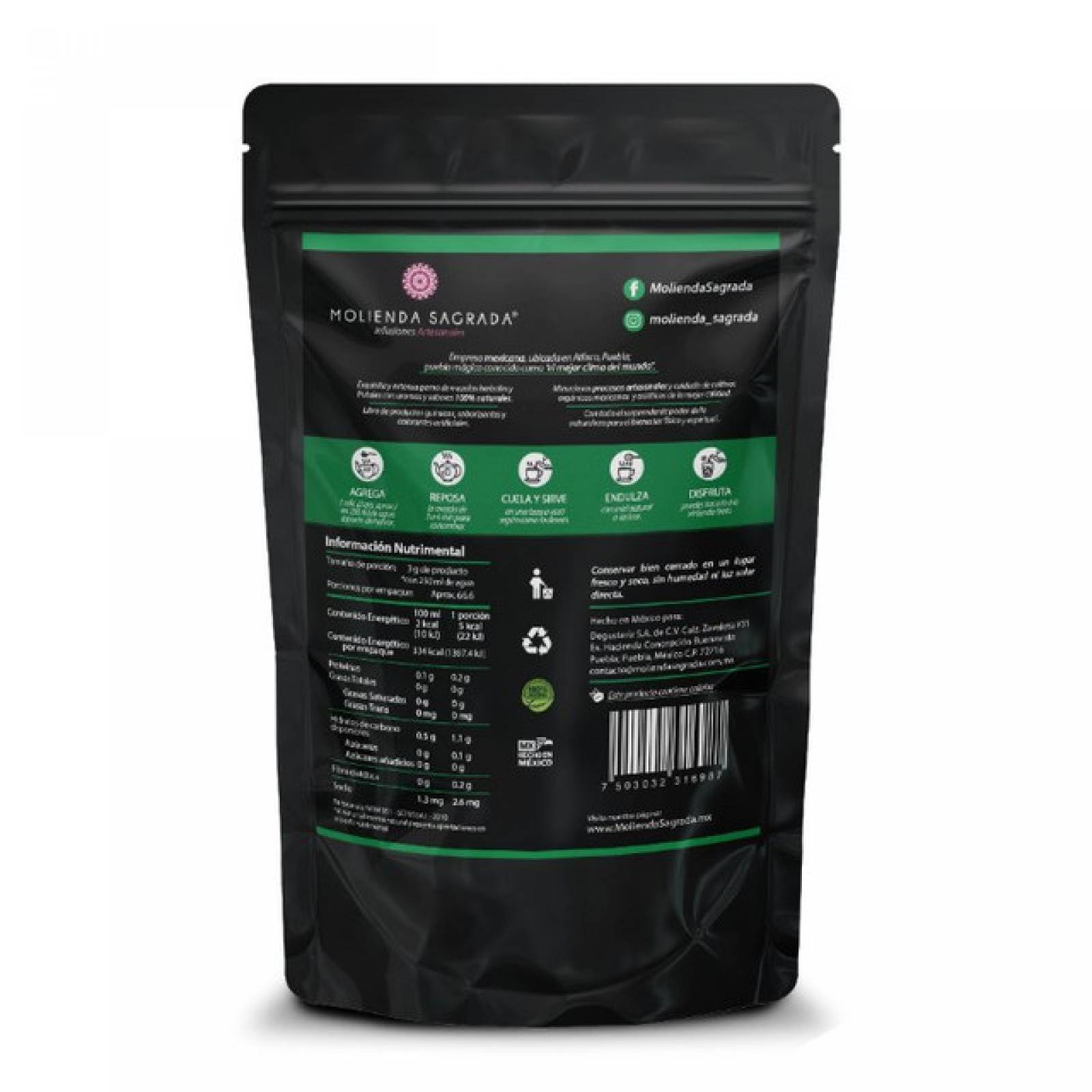 TÉ OOLONG DE JAZMÍN 200GR MOLIENDA SAGRADA