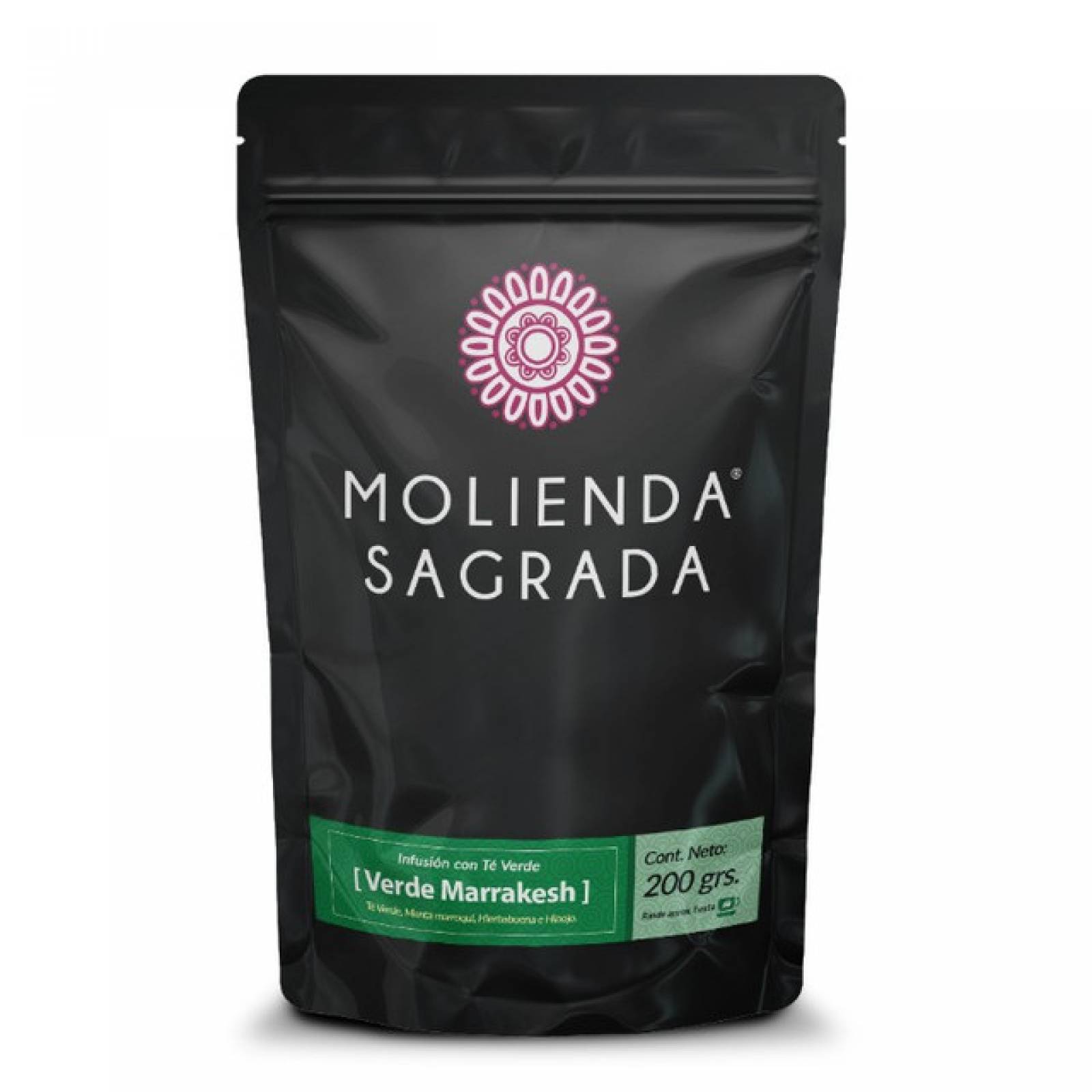 TÉ VERDE MARRAKESH DE 200GR MOLIENDA SAGRADA