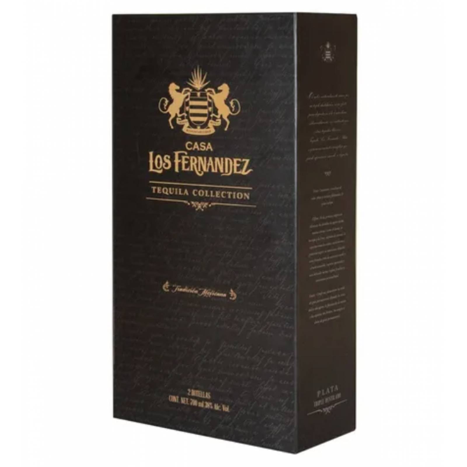 Tequila Los Fernández Reposado Estuche Duo Pack 750ml