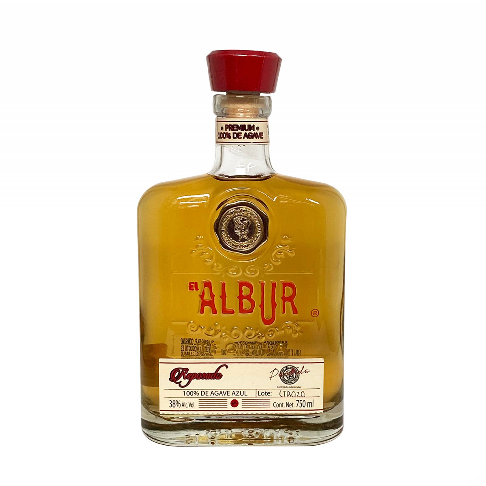 Tequila Artesanal El Albur Reposado Premium 750 ml