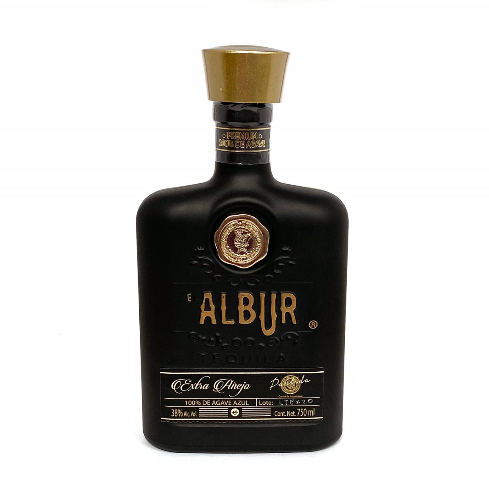 Tequila Artesanal El Albur Extra Añejo Premium 750 ml