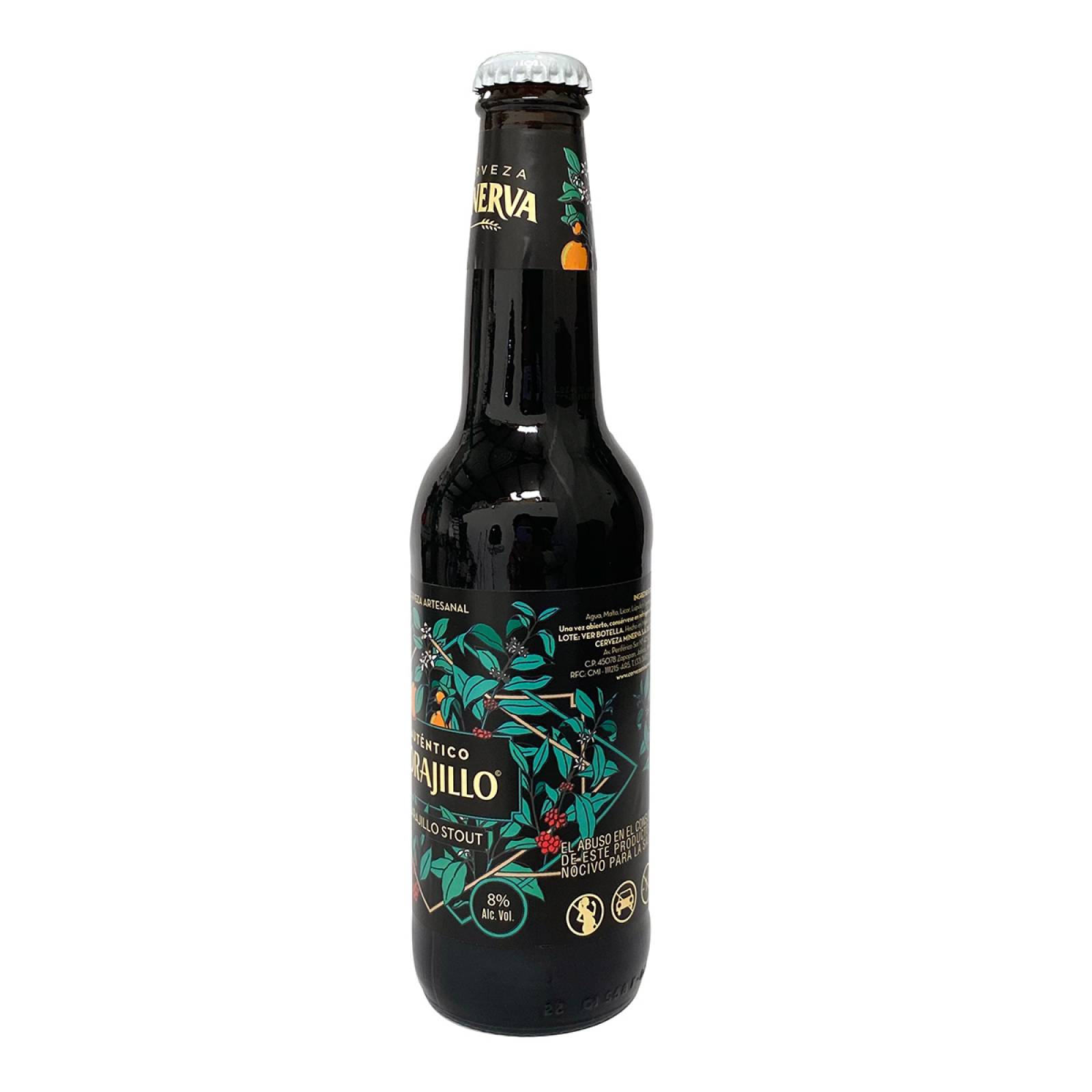 Six Pack Cerveza Artesanal Minerva Corajillo Stout 355 ml