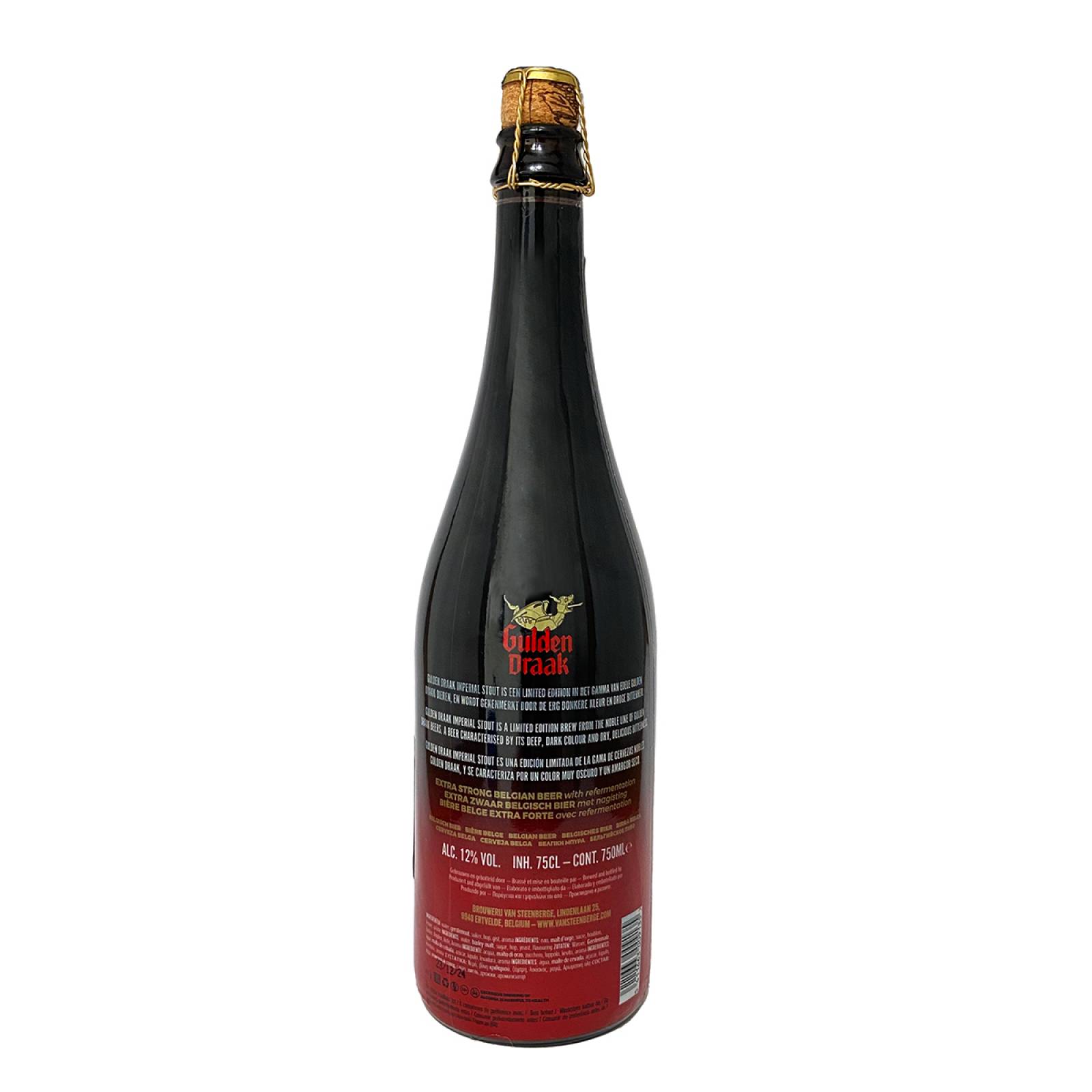 Cerveza Gulden Draak Imperial Stout 750 ml
