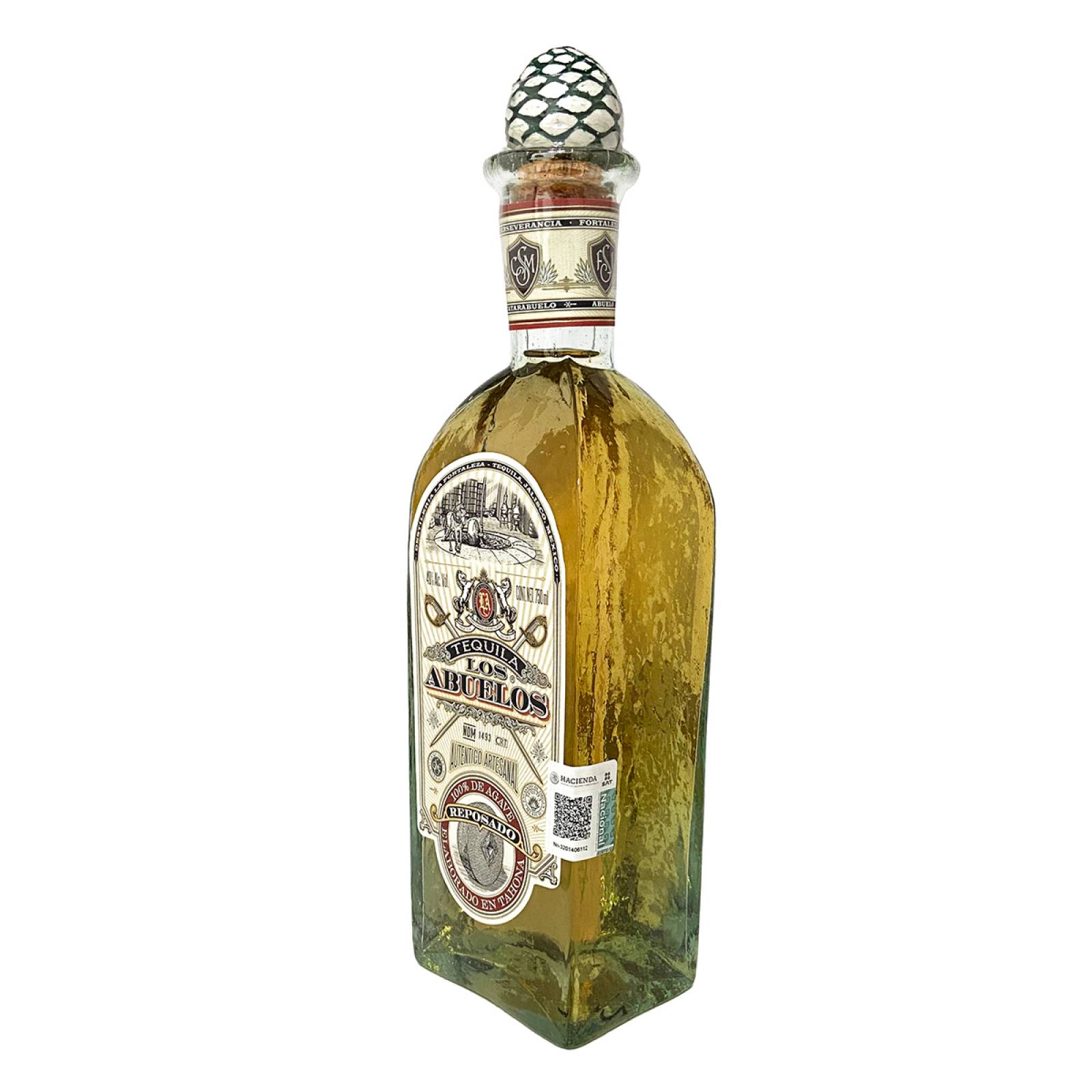 Tequila Artesanal Los Abuelos Reposado 750 ml