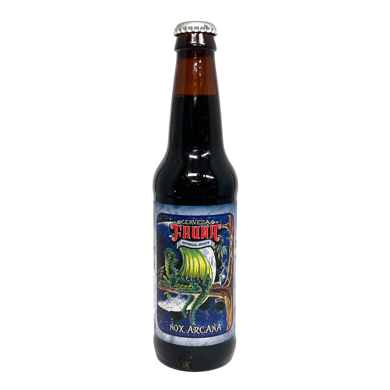 Six Pack Cerveza Artesanal Fauna Imperial Stout 355ml
