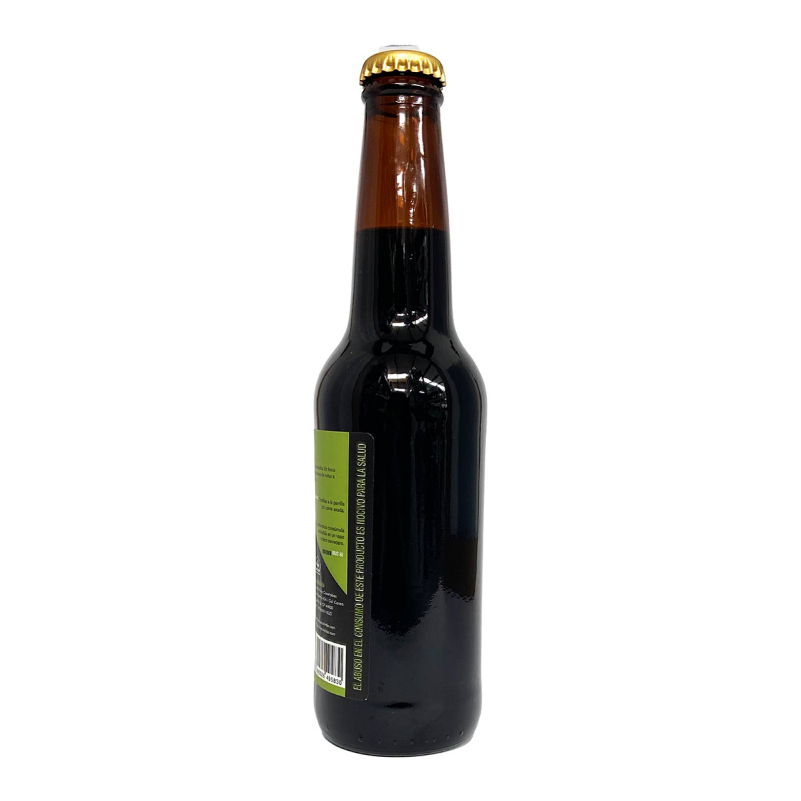 Six Pack Cerveza Artesanal Colombo Smoked Black IPA 355 ml