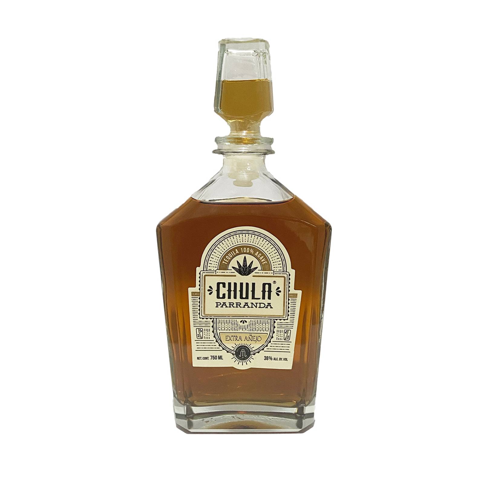Tequila Artesanal Chula Parranda Extra Añejo 750 ml