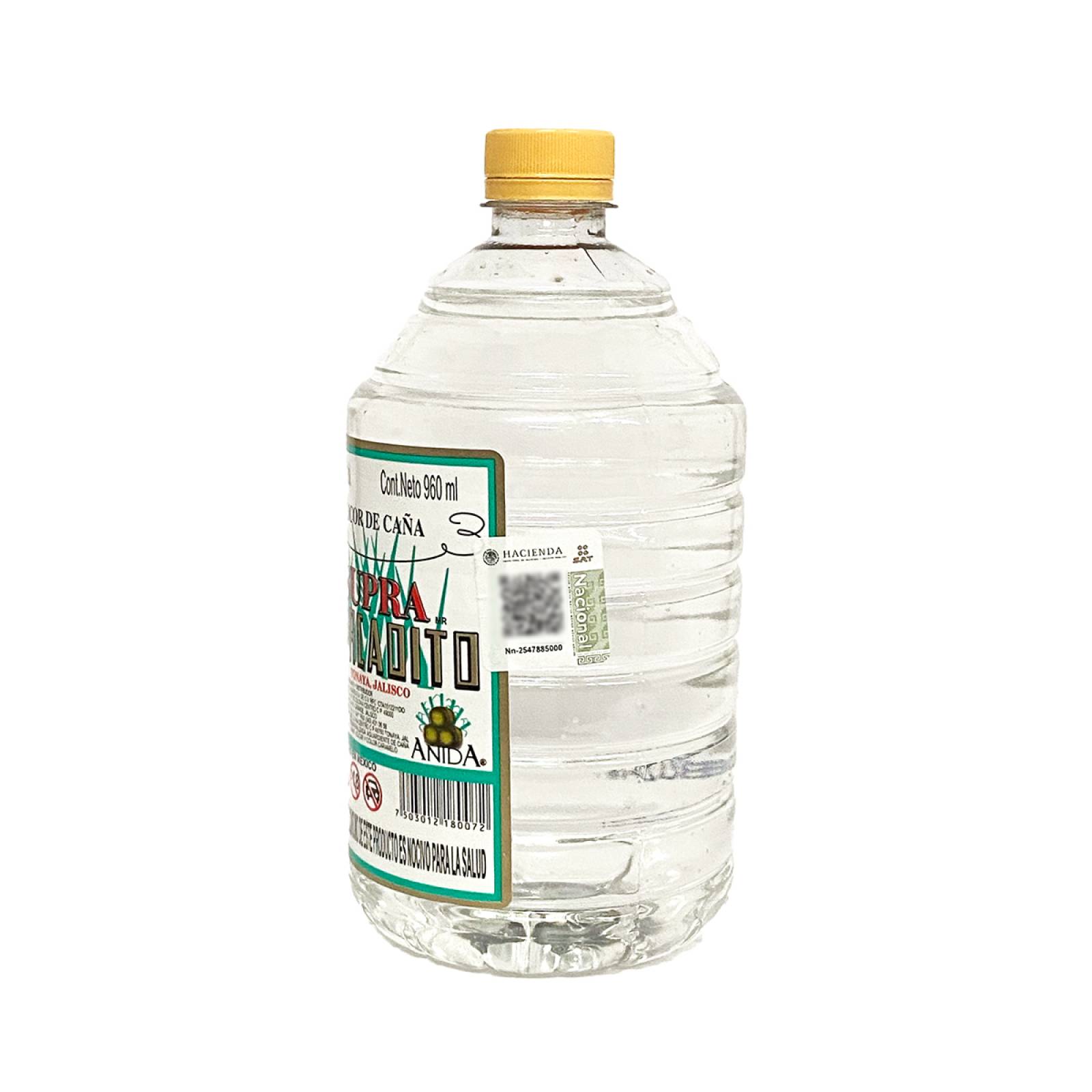 Caja Licor de Caña Supra Mercadito Blanco 960 ml 12P