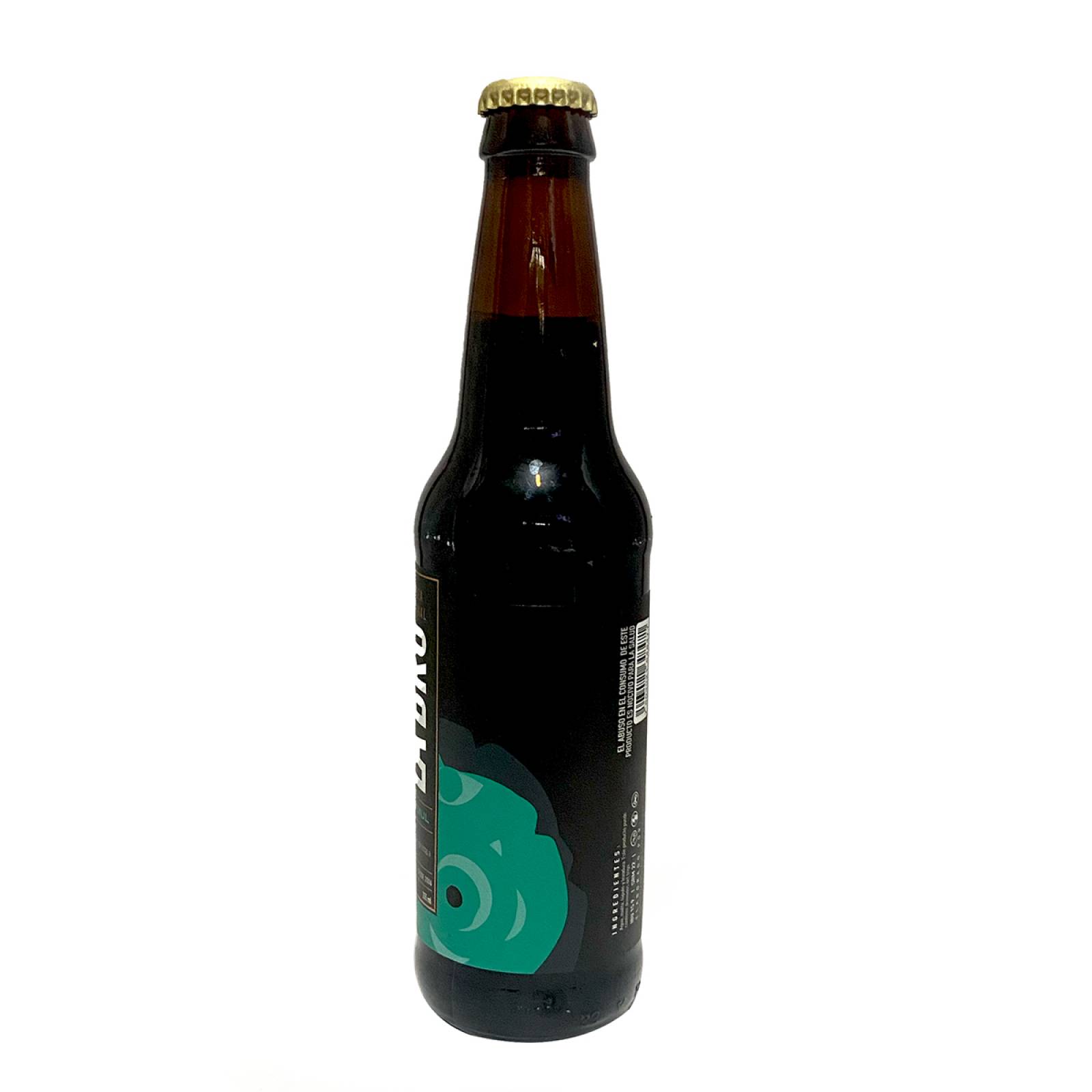 Six Pack Cerveza Artesanal La Bru Calakmul Dark Lager 355 ml