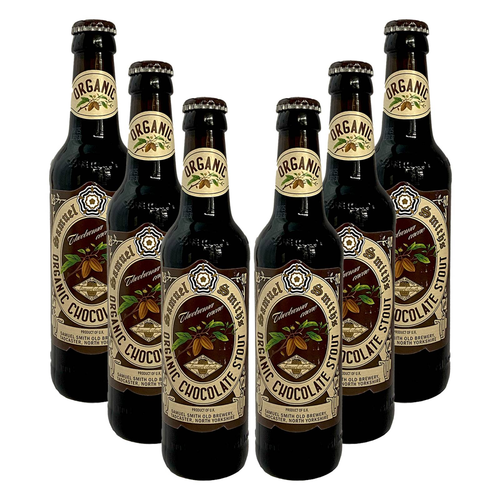 Six Pack Cerveza Samuel Smith's Organic Chocolate Stout