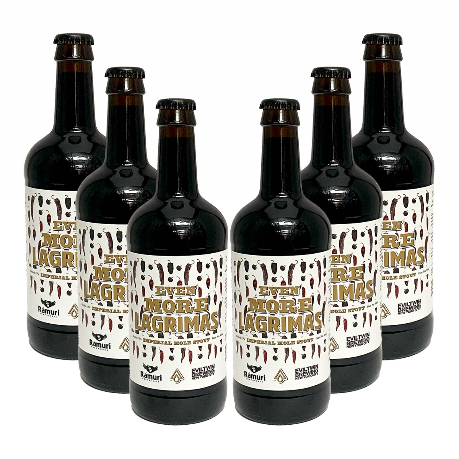 Six Pack Even More Lagrimas Negras Imperial Mole Stout 500ml